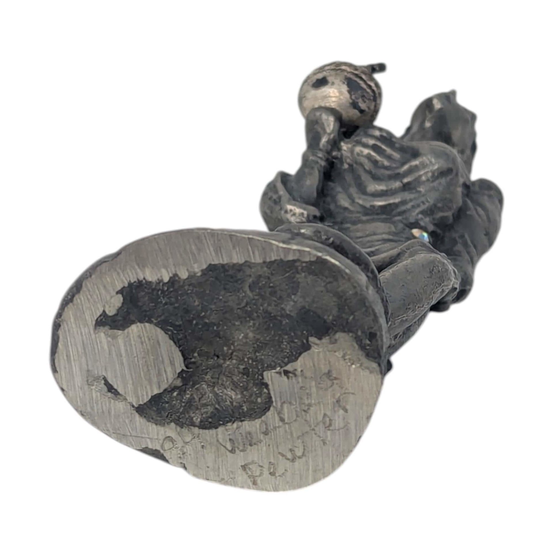 Vintage Michael Ricker Pewter Female Form Figurine