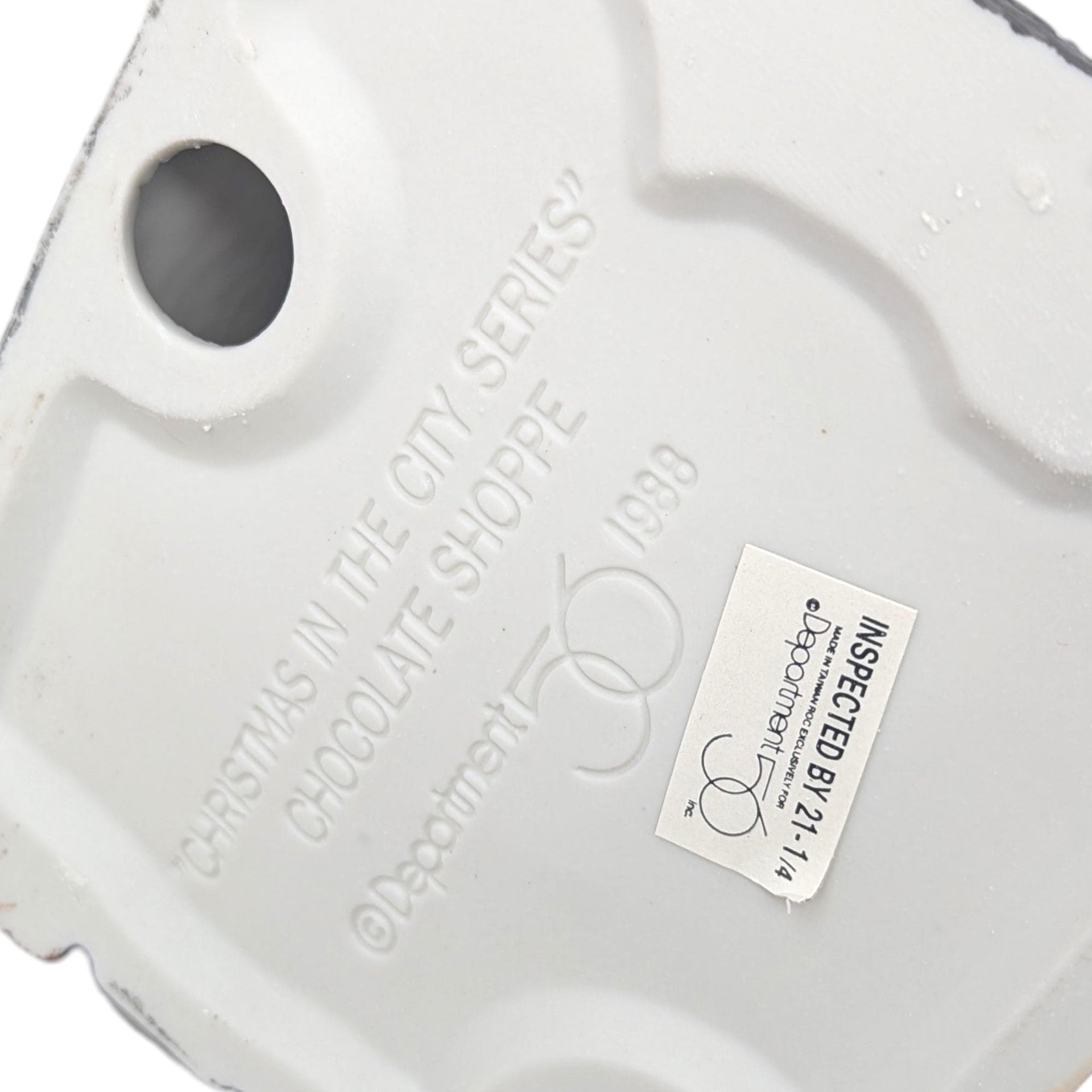 1993 Dept 56 The Chocolate Shoppe Christmas in the City