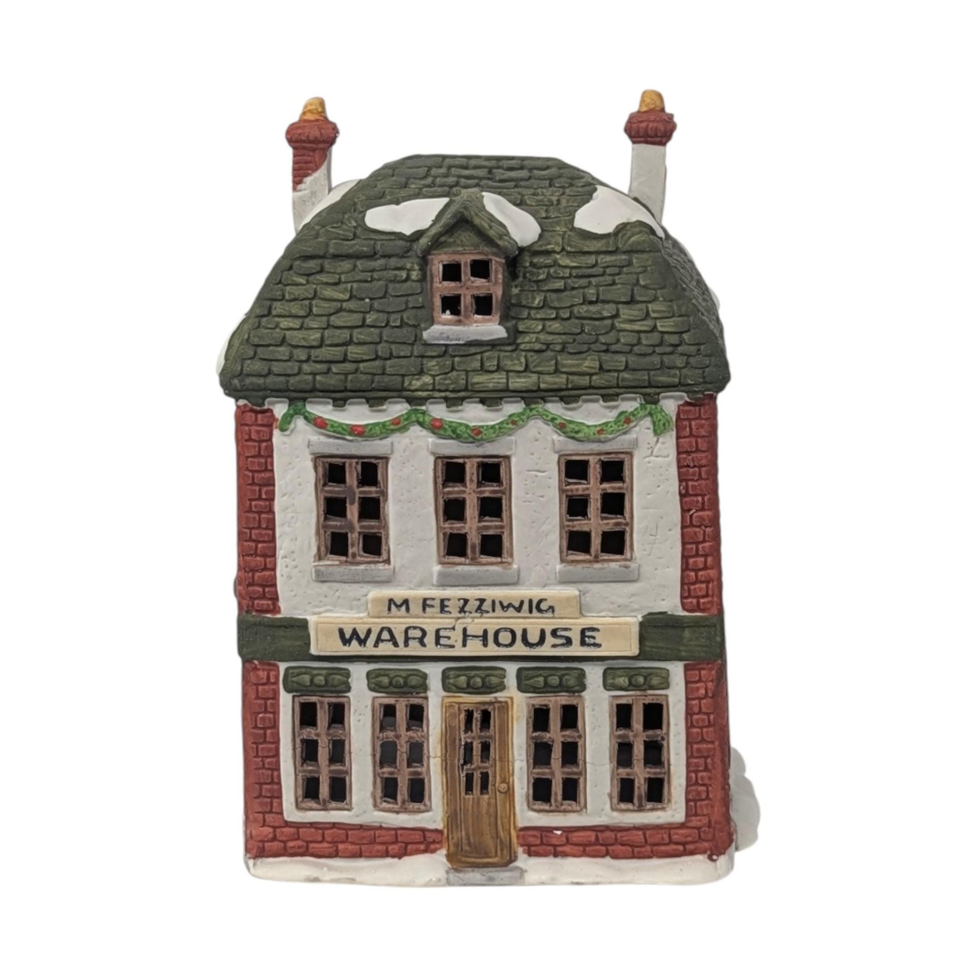 1986 Dept 56 Fezziwig's Warehouse Dickens Village