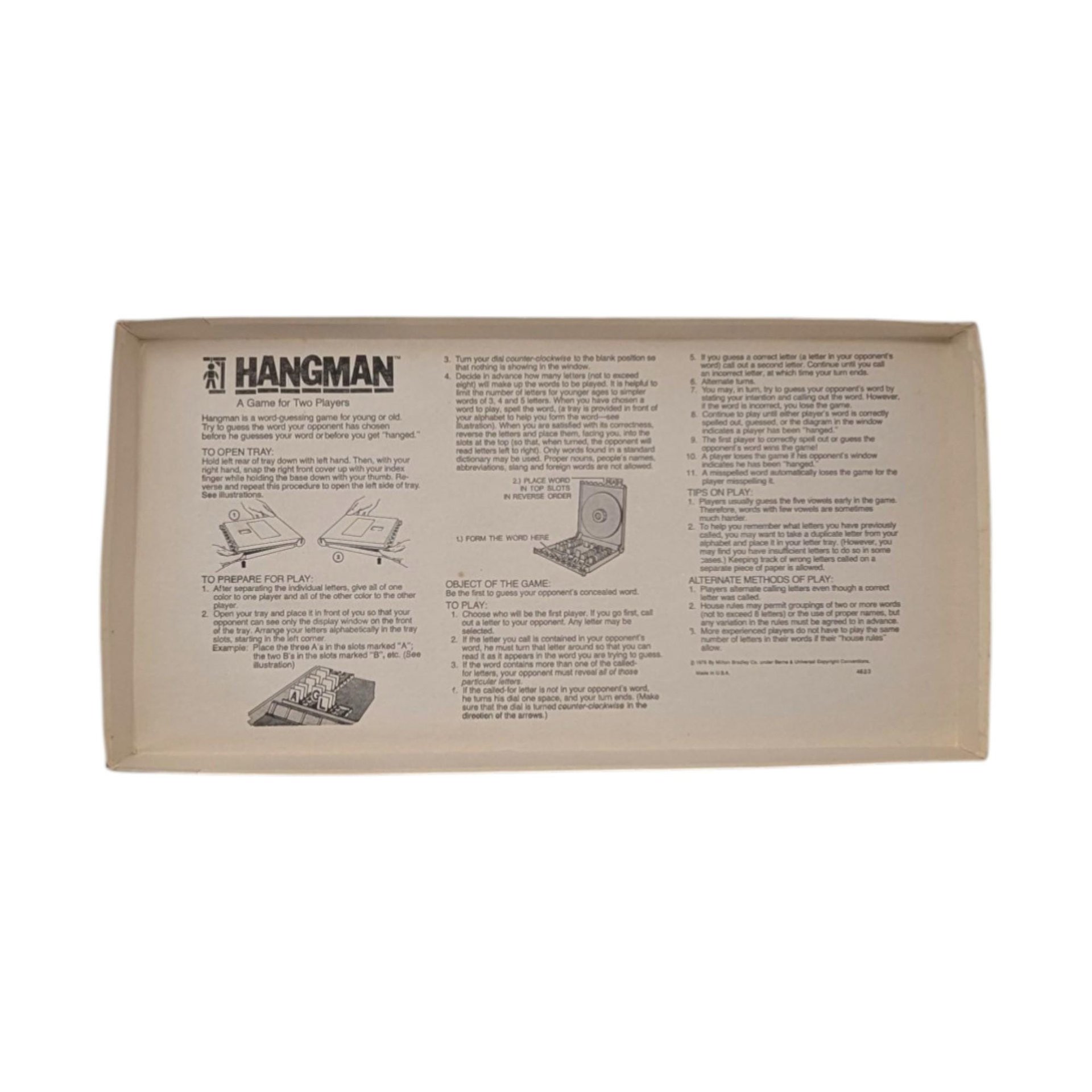 Vintage Hangman Game with Vincent Price