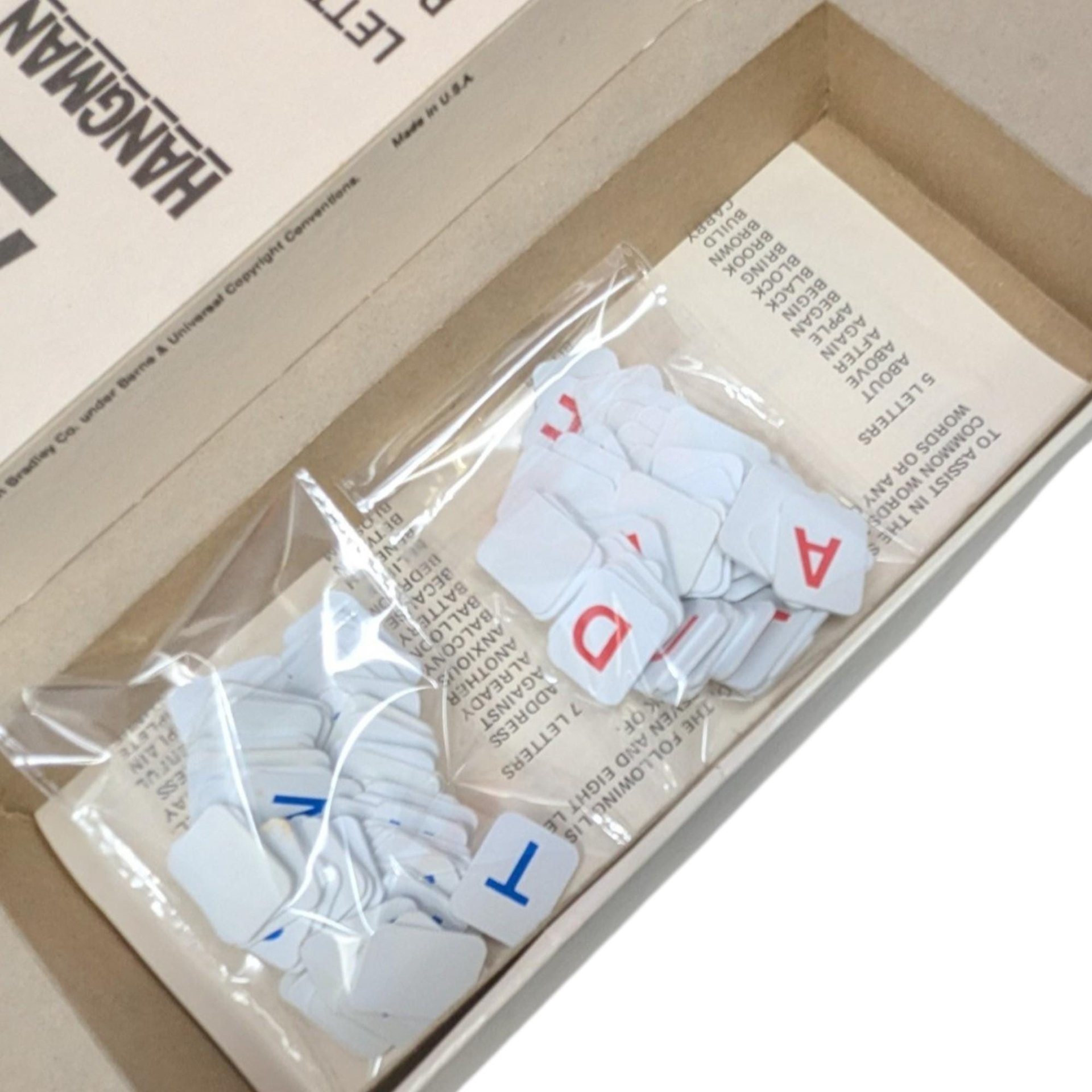 Vintage Hangman Game with Vincent Price