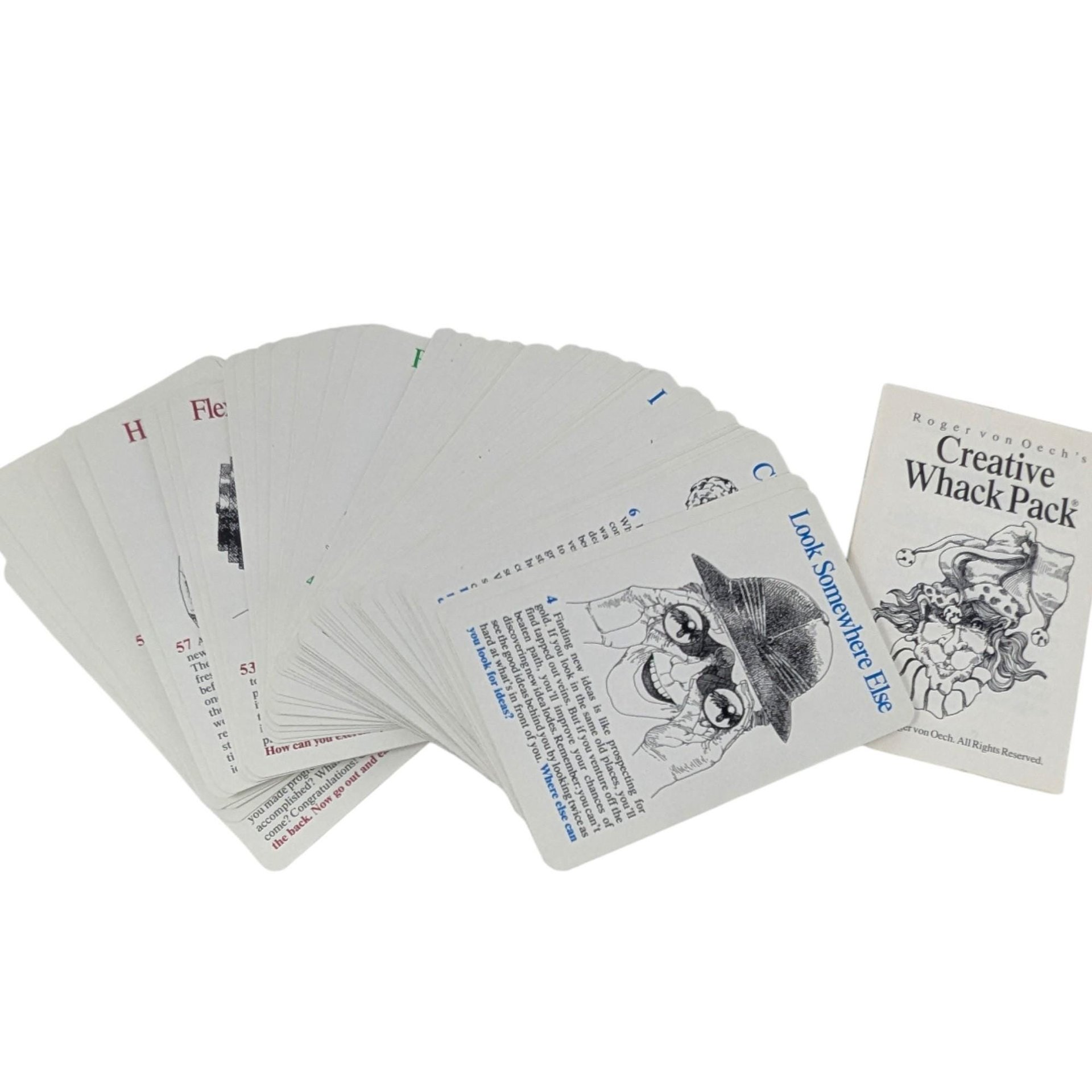 1992 Roger von Oech's Creative Whack Pack