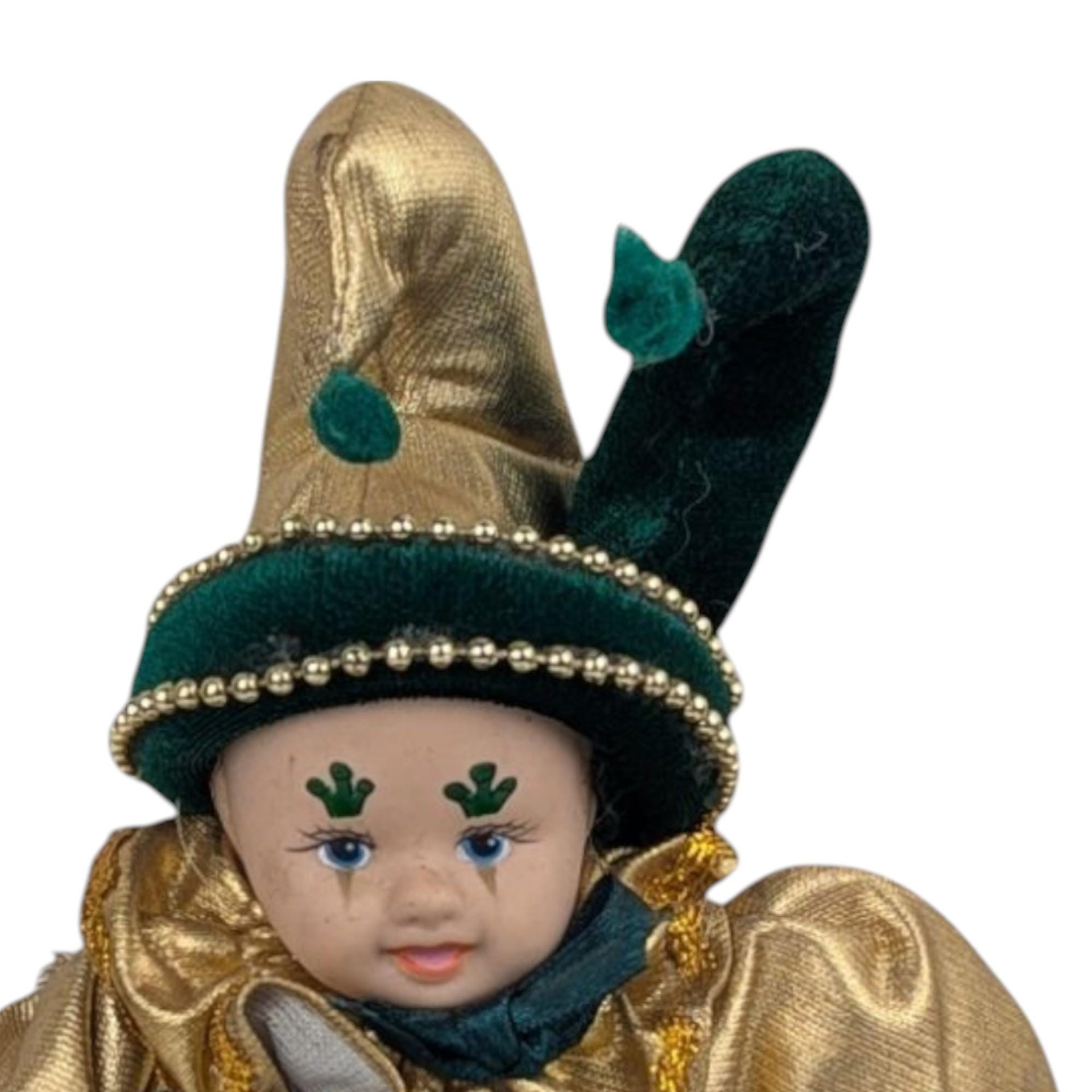 Vintage Porcelain Irish Jester Doll