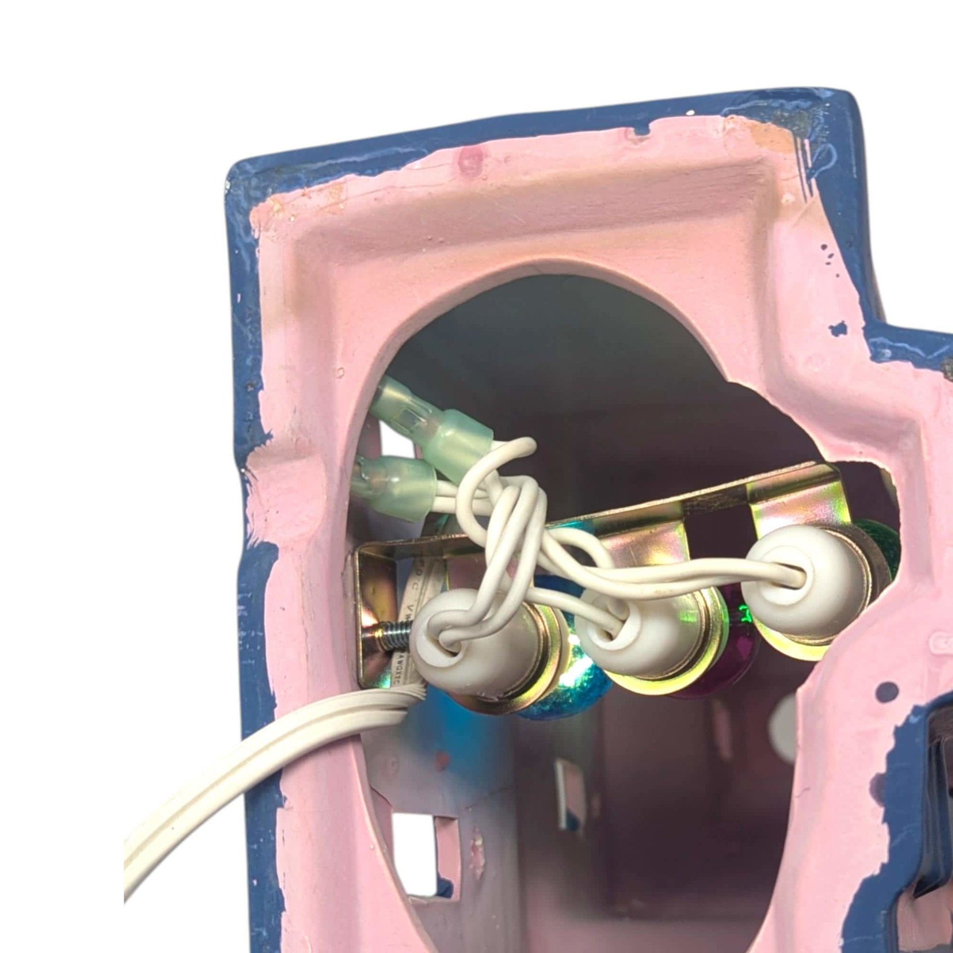 Vintage Hand Painted Haunted House