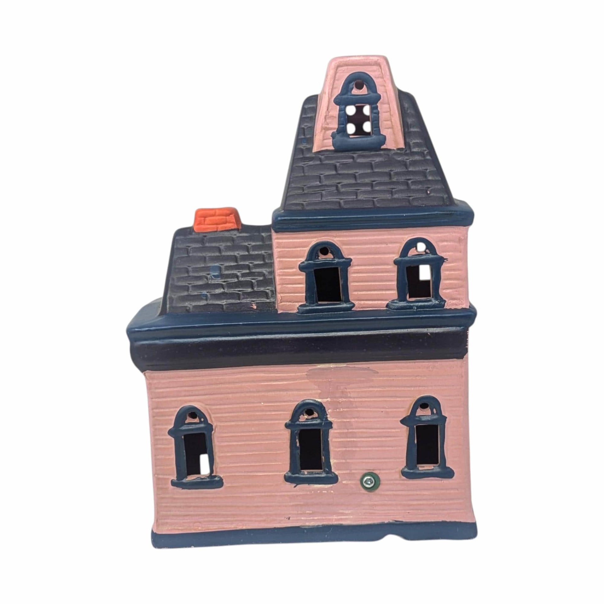 Vintage Hand Painted Haunted House