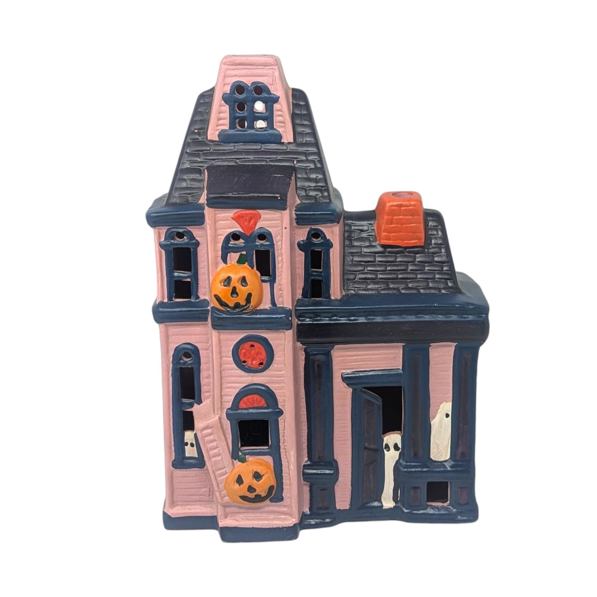 Vintage Hand Painted Haunted House