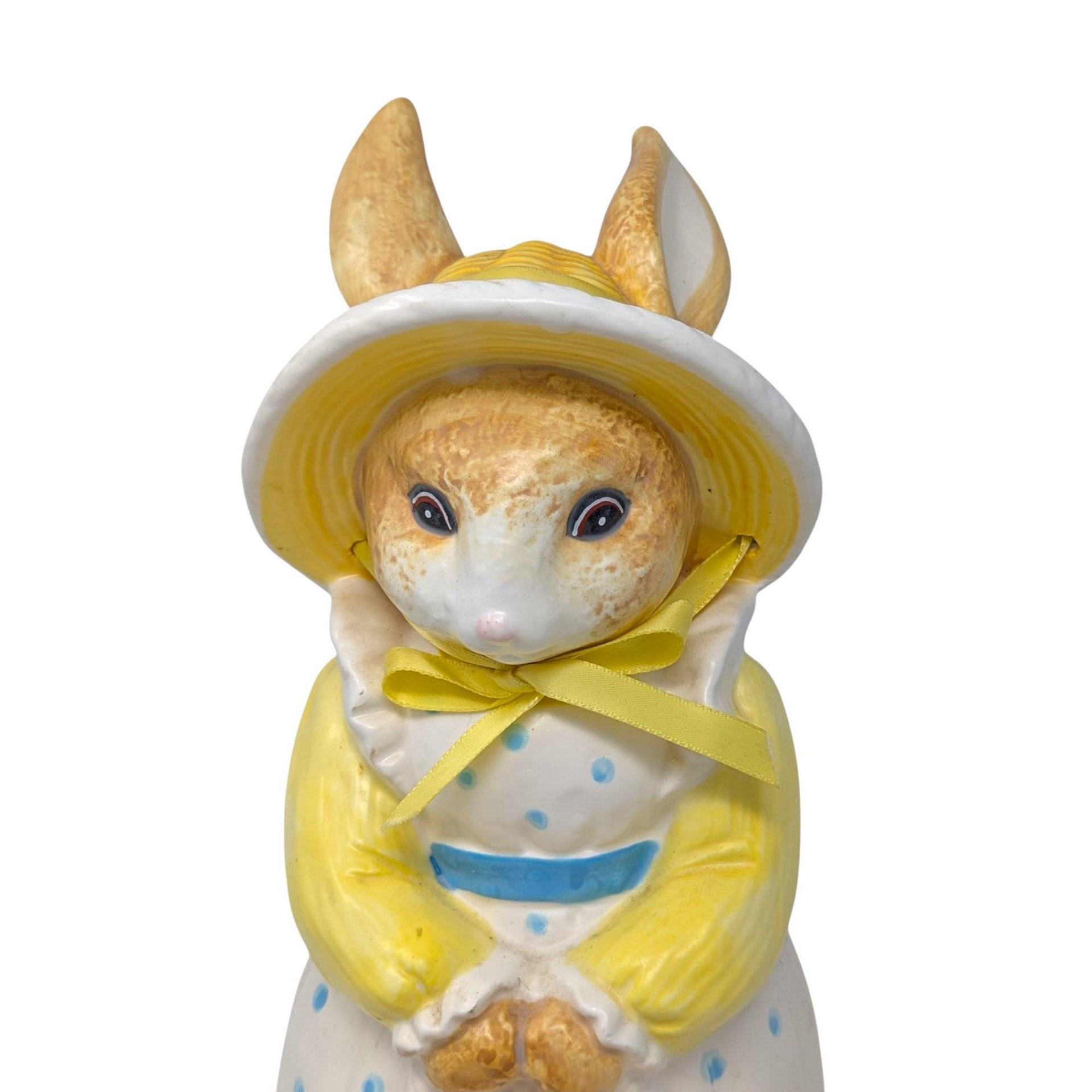 Vintage Dept 56 Standing Rabbit Figural Planter