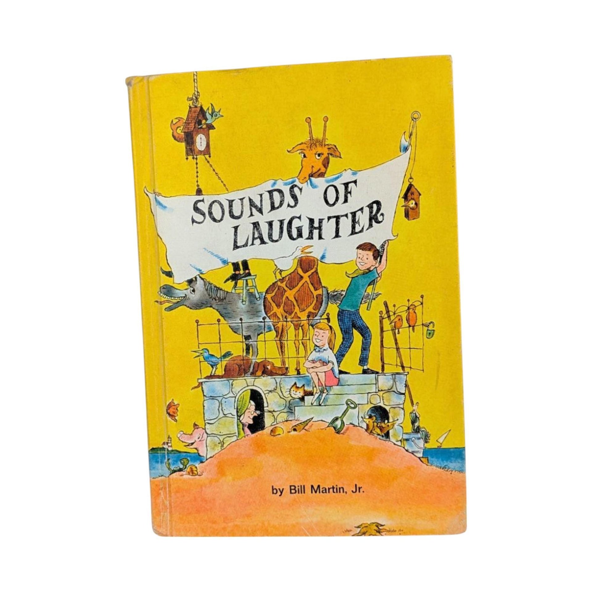 1966 "Sounds of Laughter" by Bill Martin Jr. Hardcover Book