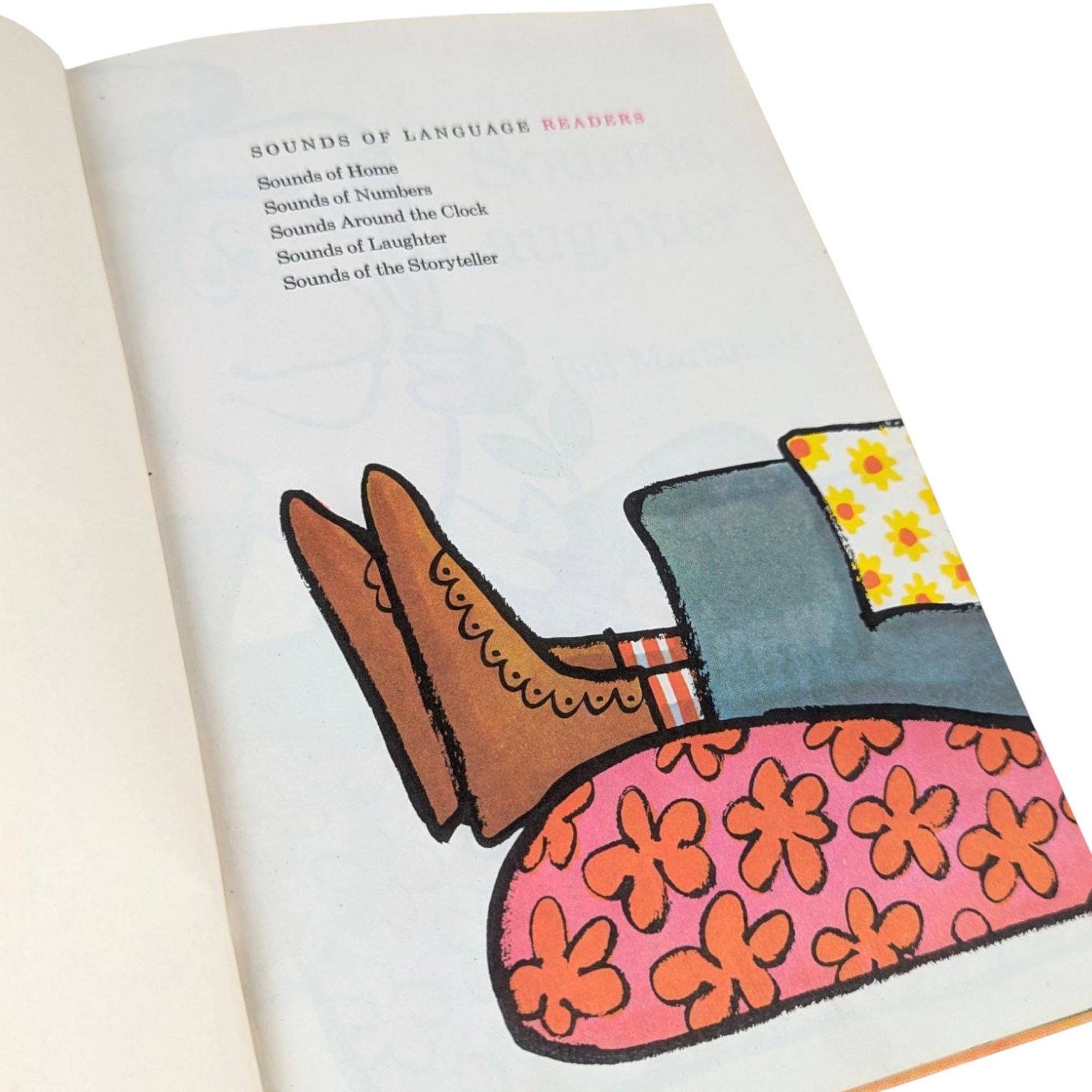 1966 "Sounds of Laughter" by Bill Martin Jr. Hardcover Book