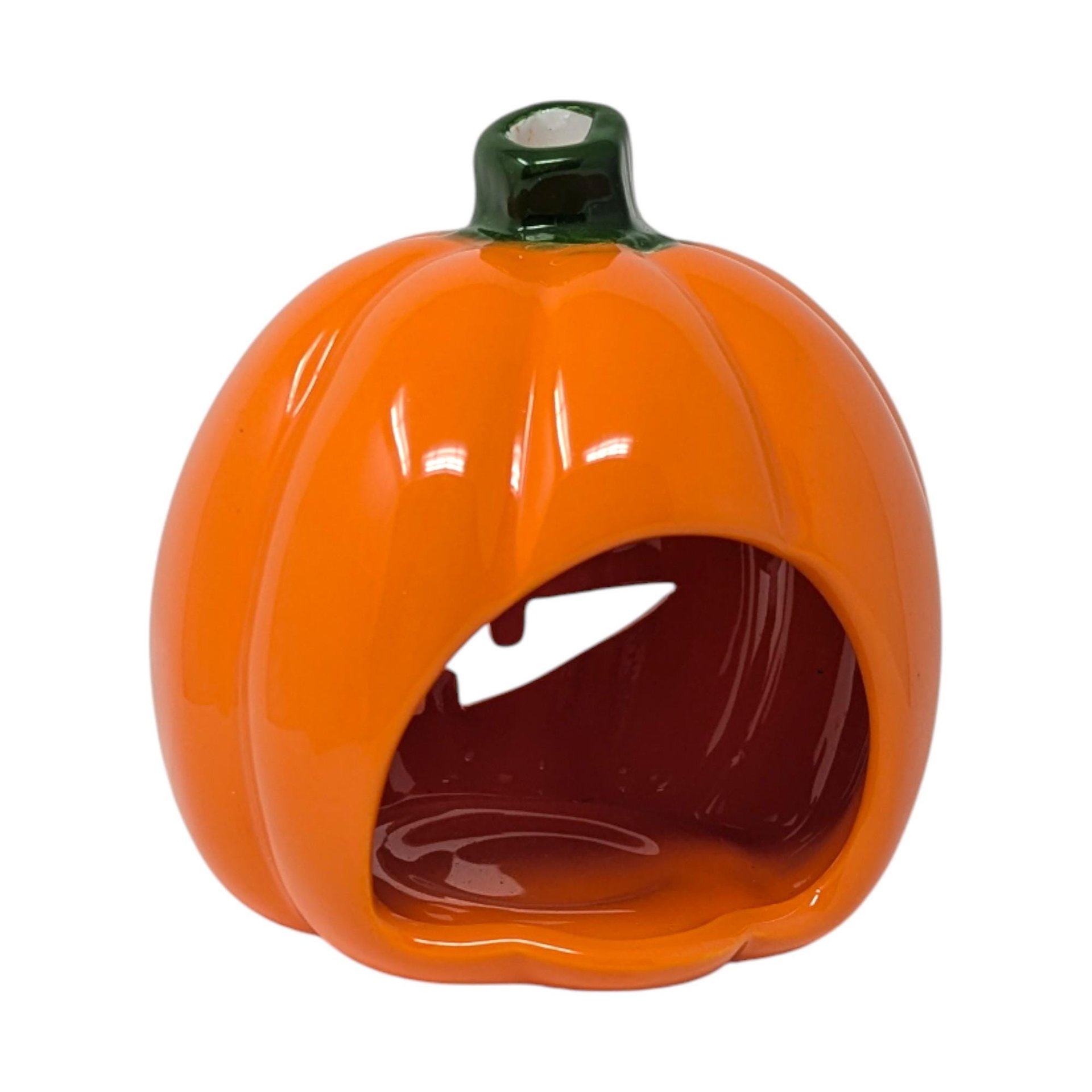 2004 Target Jack O' Lantern Ceramic Tealight Holder