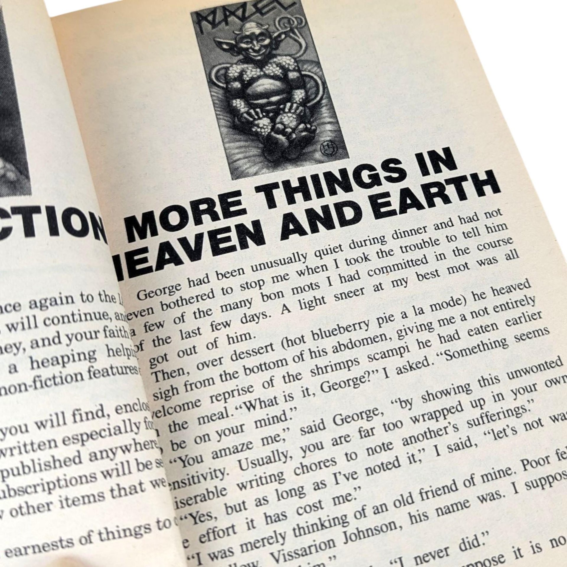 1983 'Science Fiction by Asimov' Vintage Magazine