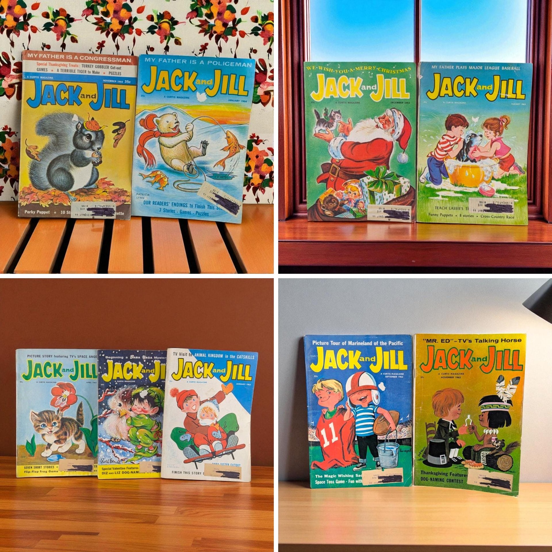 Vintage 1960s Jack and Jill Magazine Choice