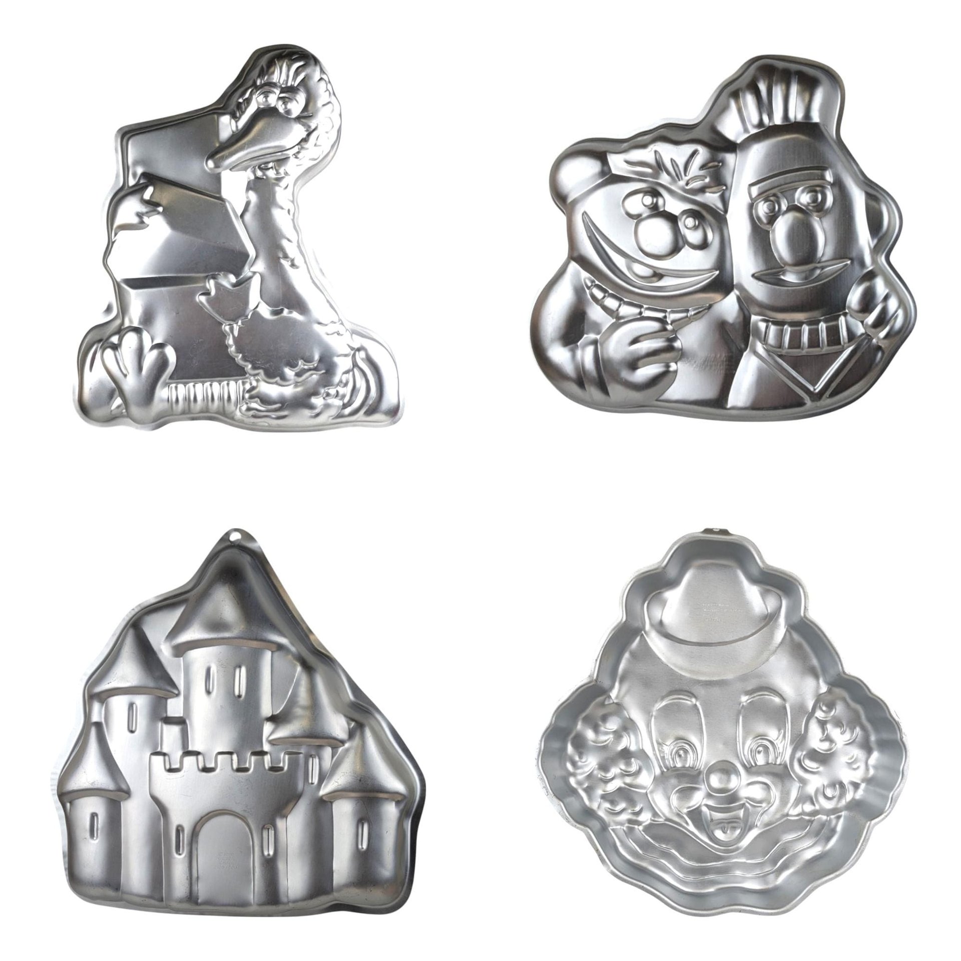 Vintage Wilton Sesame Street & Character Cake Pan Selection