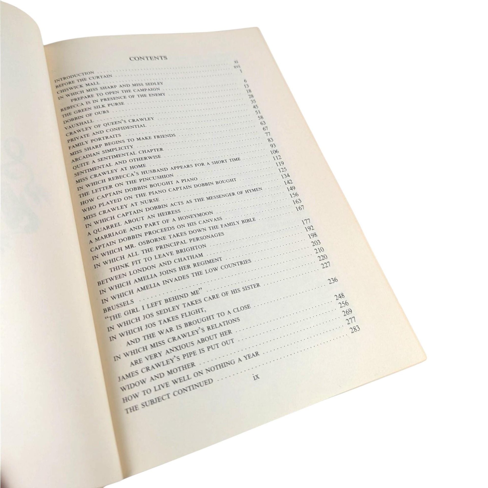 1958 'Vanity Fair' by William Makepeace Thackeray Hardcover Book