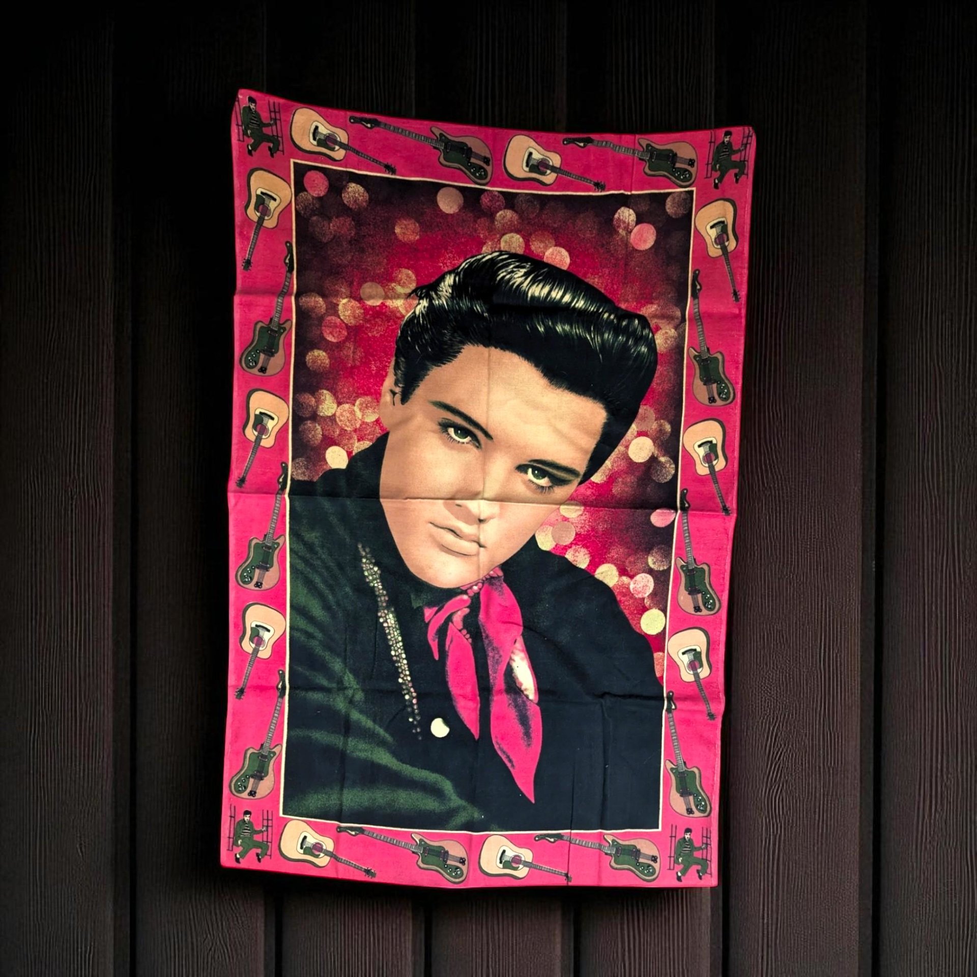 Vintage Elvis Presley Portrait Tapestry