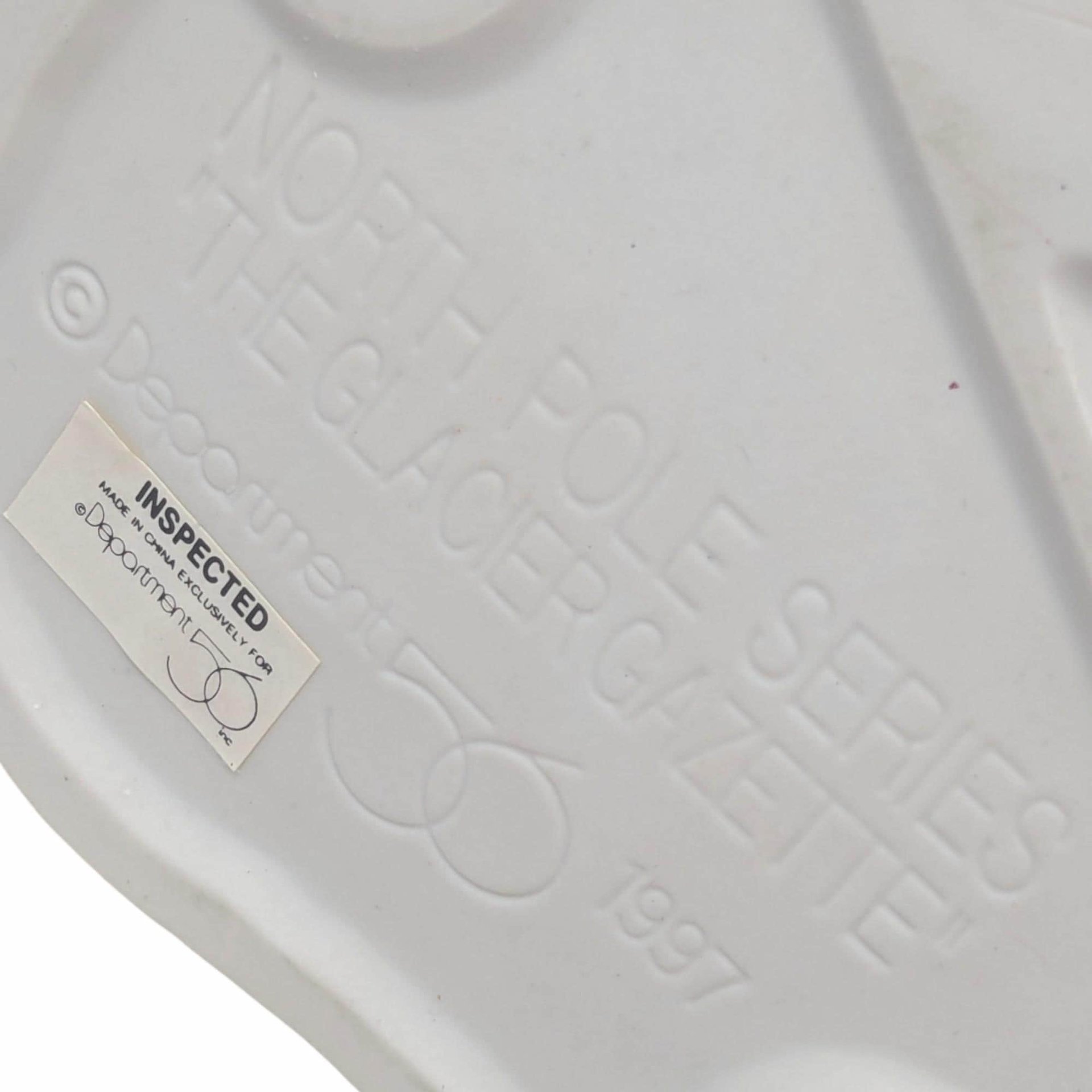 1997 Dept 56 The Glacier Gazette North Pole Series Building