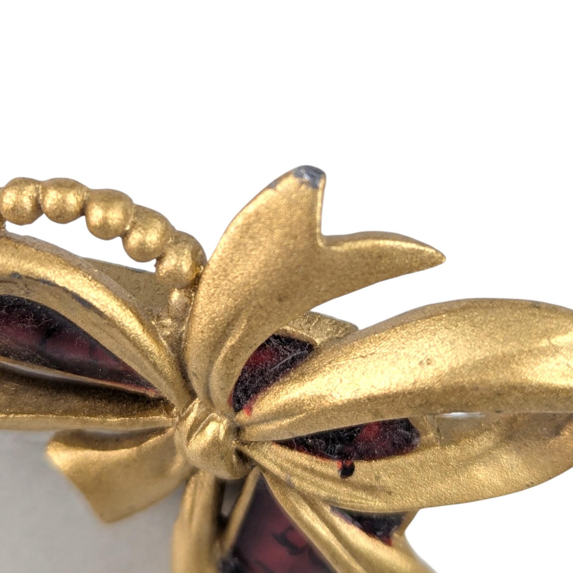 Trio of Assorted Decorative Metal and Enamel Photo Frames