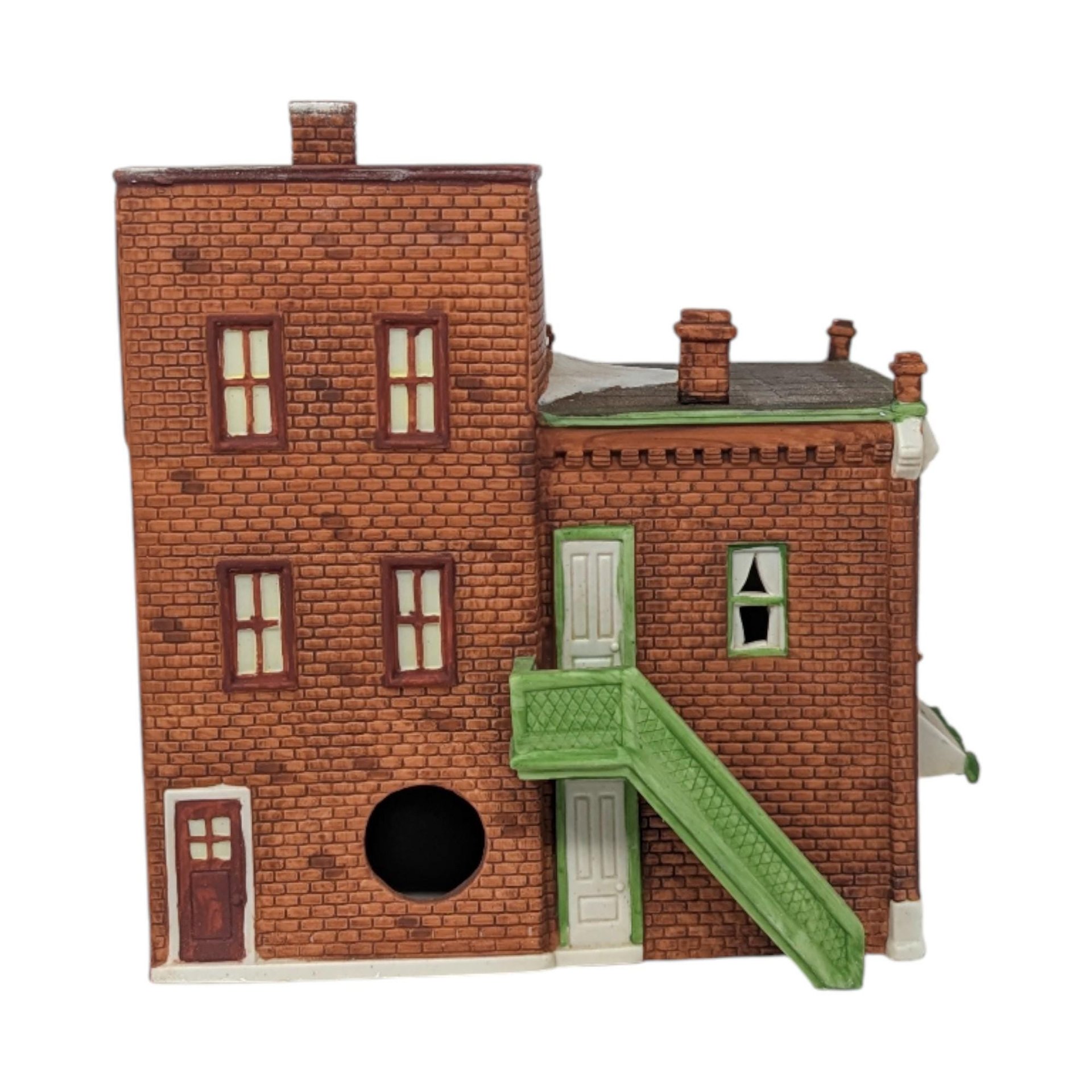 1988 Dept 56 Variety Store and Barber Shop Christmas in the City Series