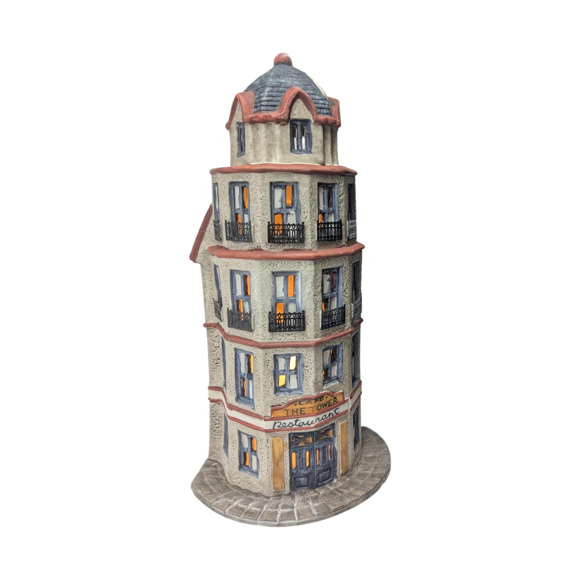 1987 Dept 56 The Tower Cafe Christmas in the City Series