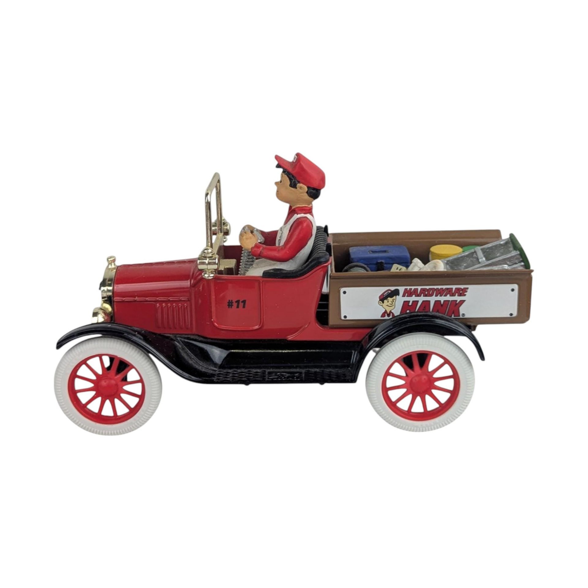 1999 ERTL Hardware Hank Die-Cast Car and Bank Set
