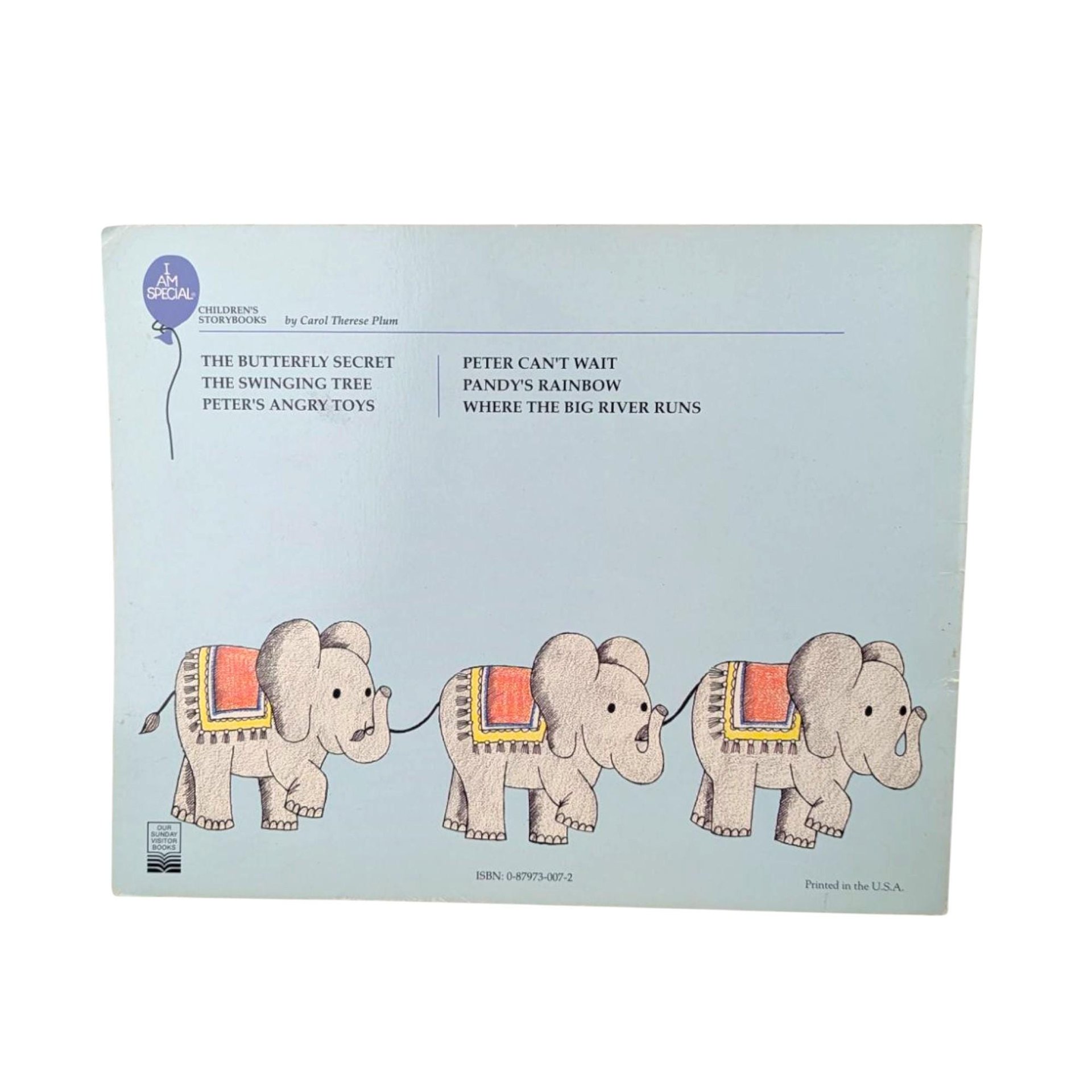 1991 'Peter Can't Wait' by Carol Therese Plum Softcover Book