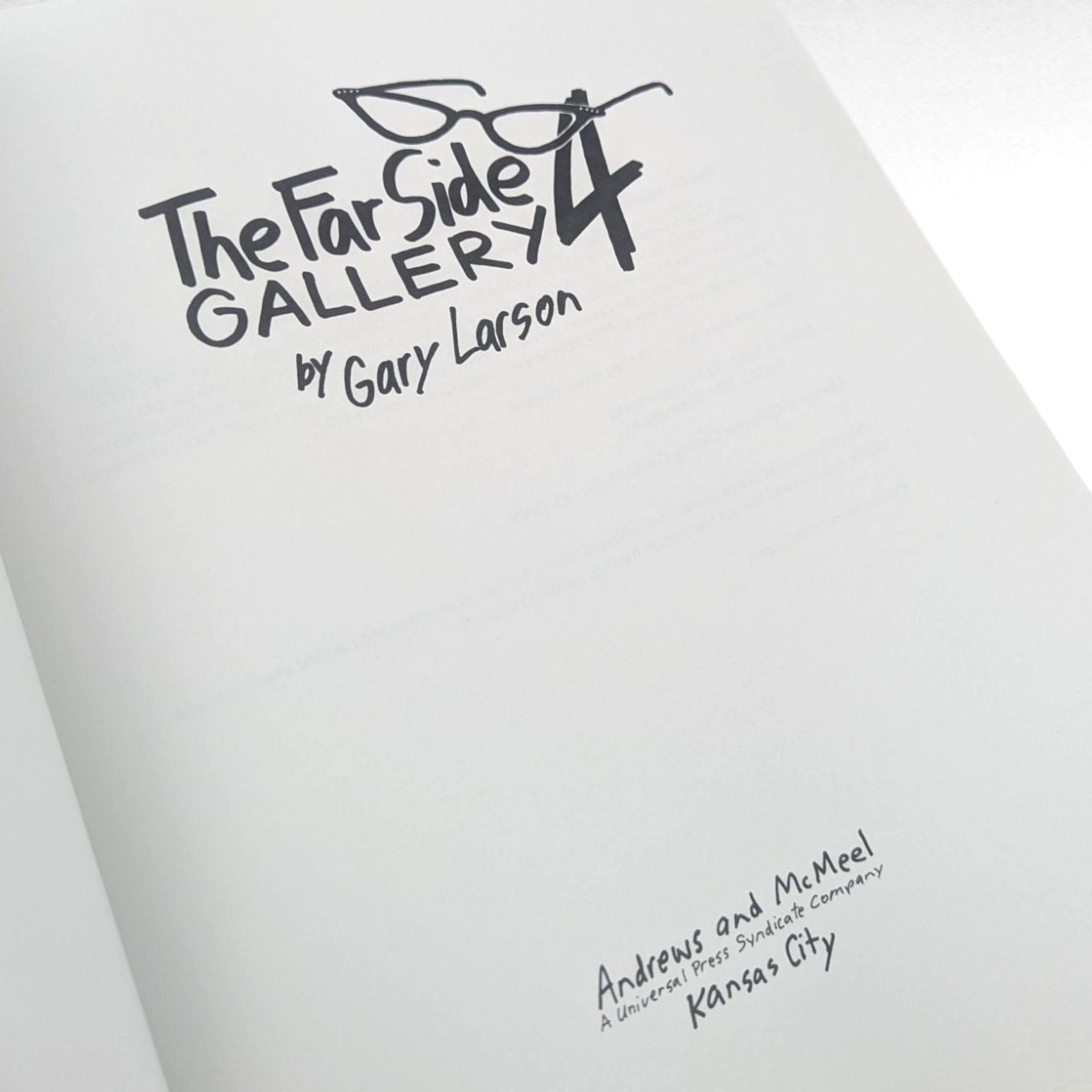 1990s The Far Side Gallery 4 and Sally Forth Softcover Comic Books