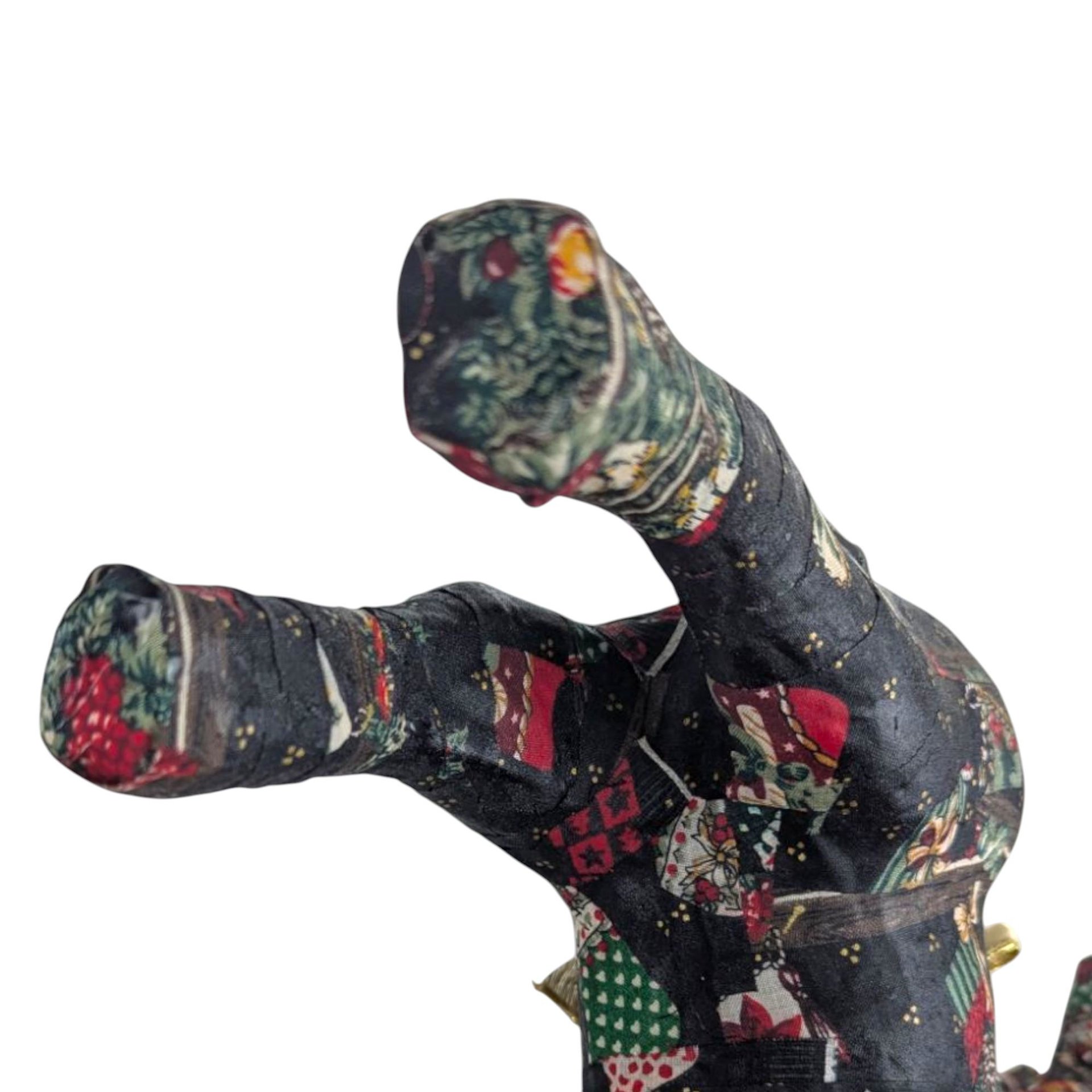 Vintage Mid-Century Paper Mache Christmas Reindeer Pair