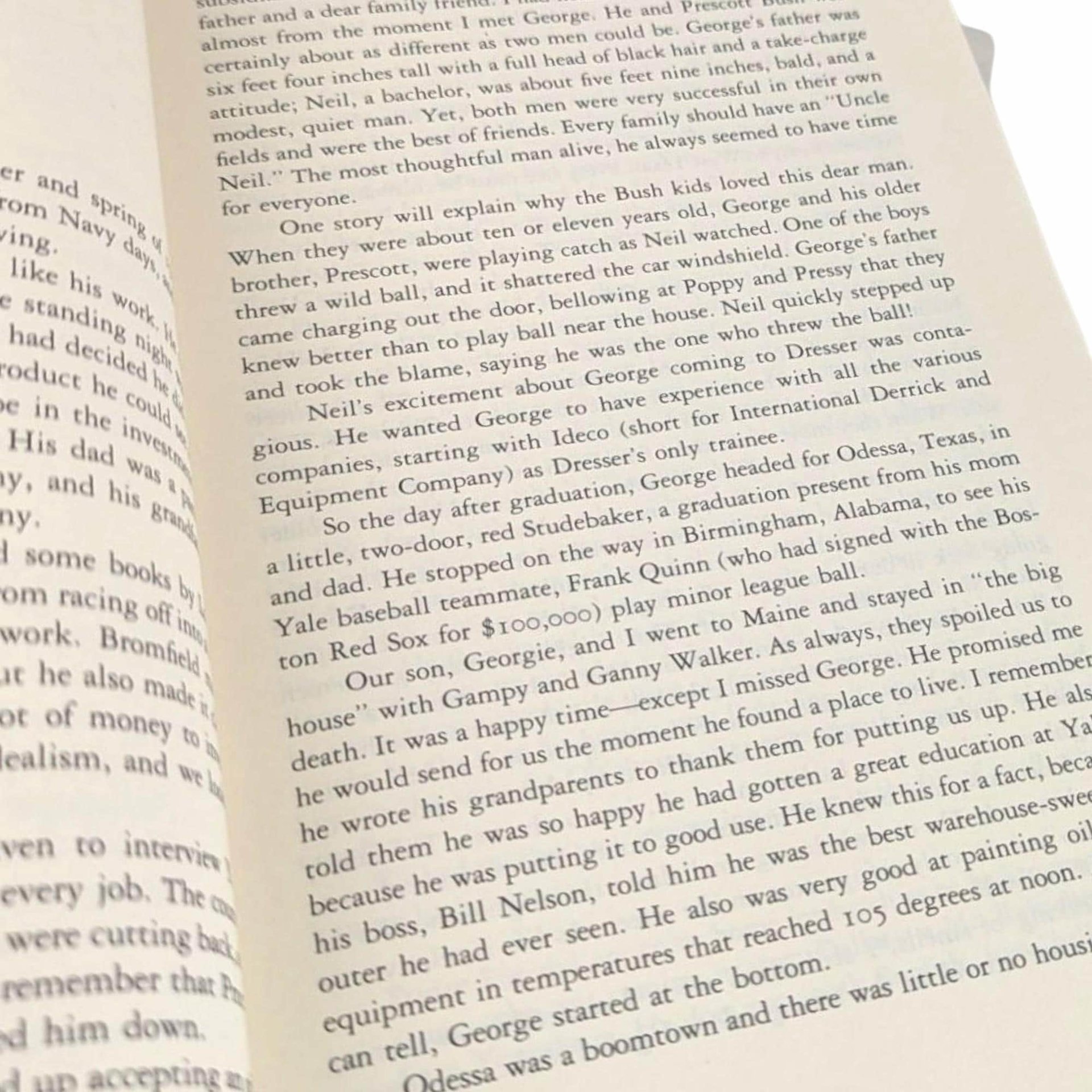 1994 Barbara Bush: A Memoir Hardcover Book