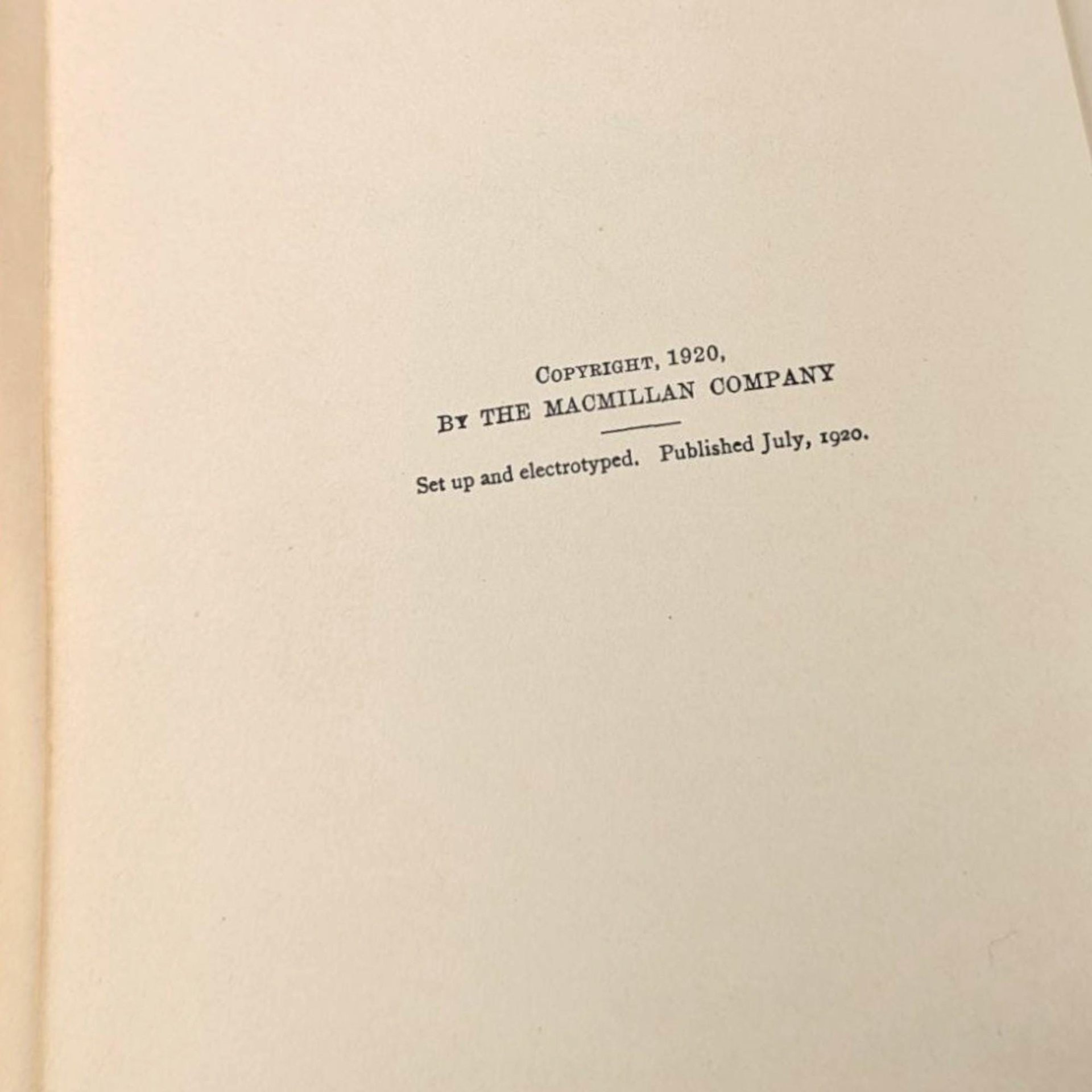 1920 'Theodore Roosevelt' by Edmund Lester Pearson Hardcover Book