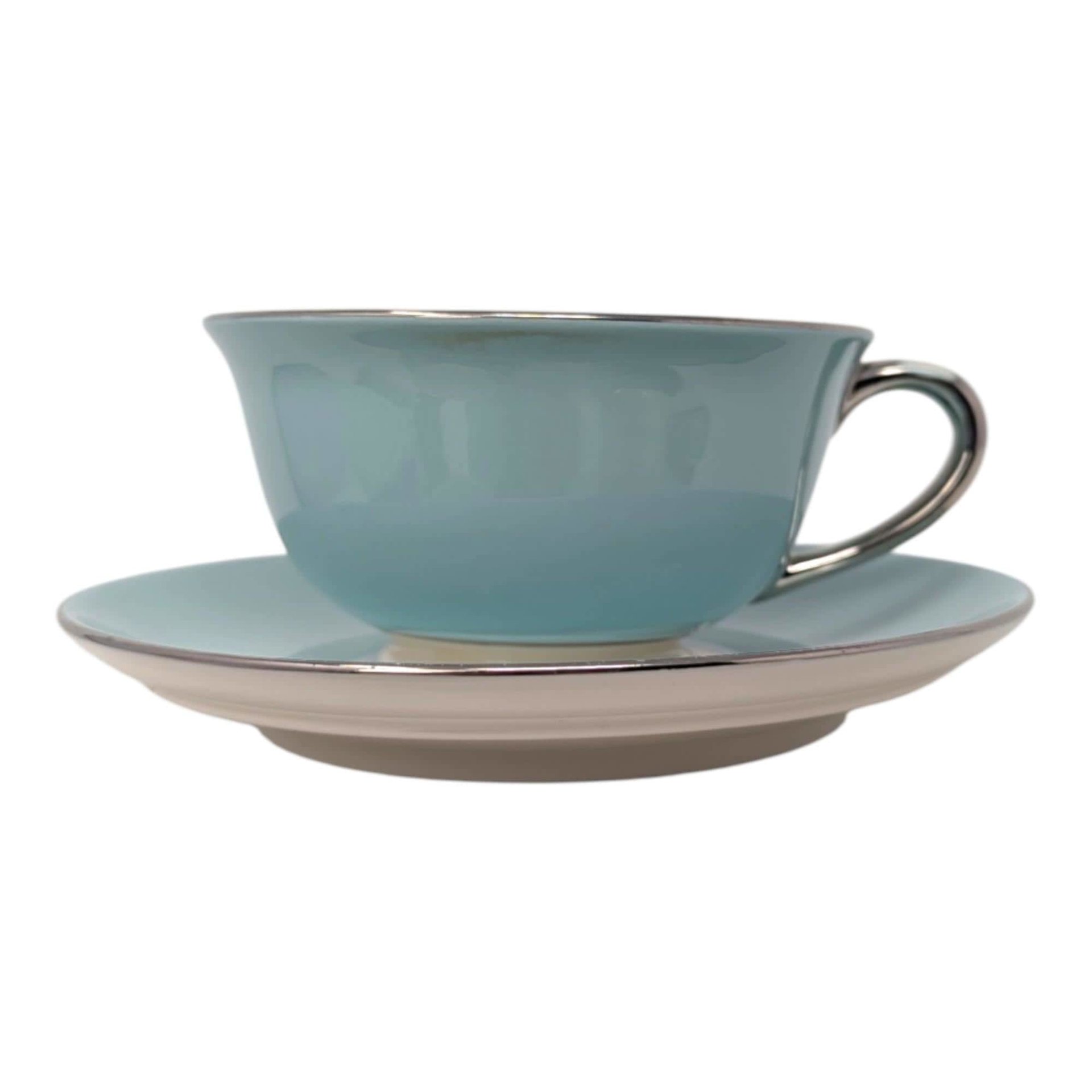 1962 Nancy Prentiss Tea Cup and Saucer Set - Set of 4