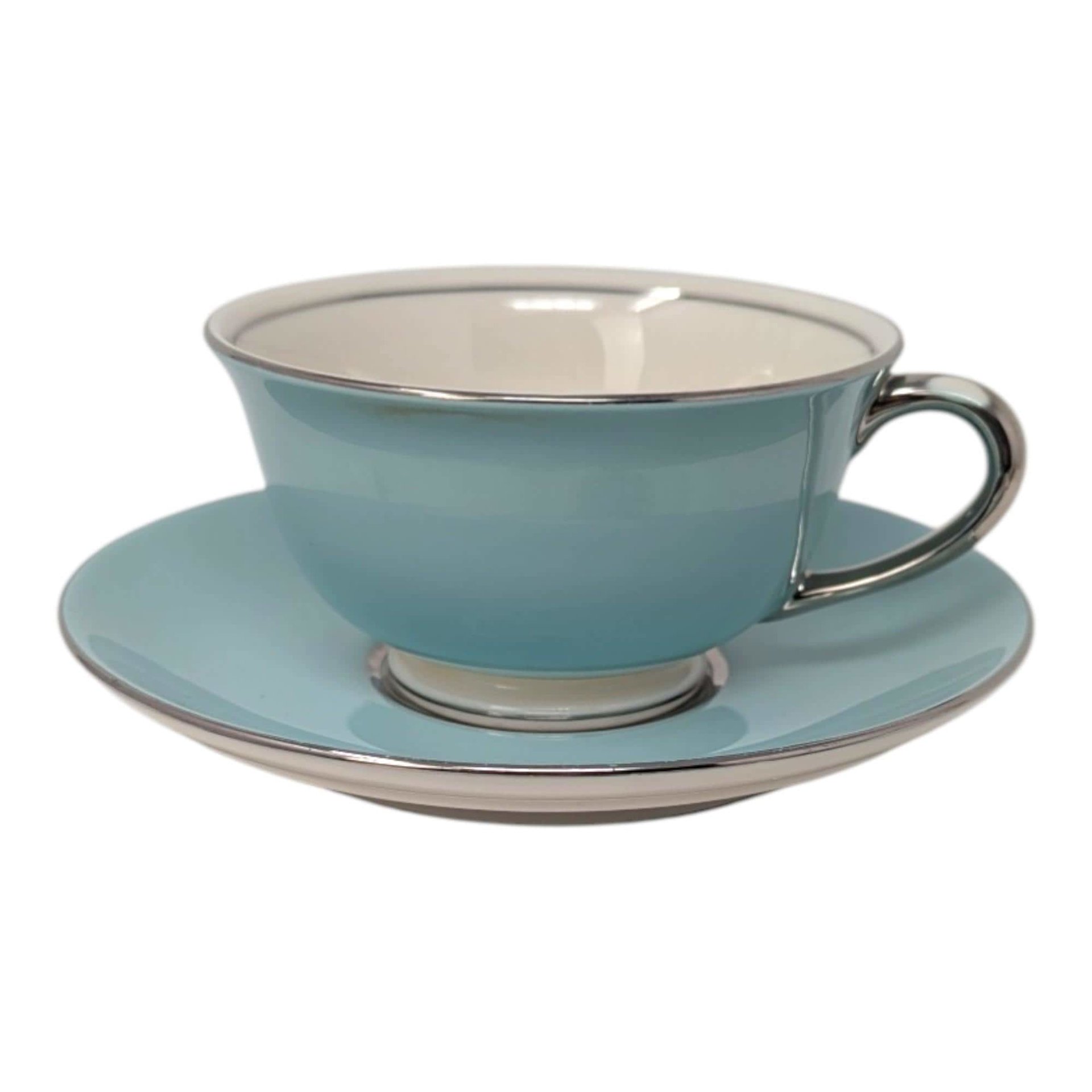 1962 Nancy Prentiss Tea Cup and Saucer Set - Set of 4