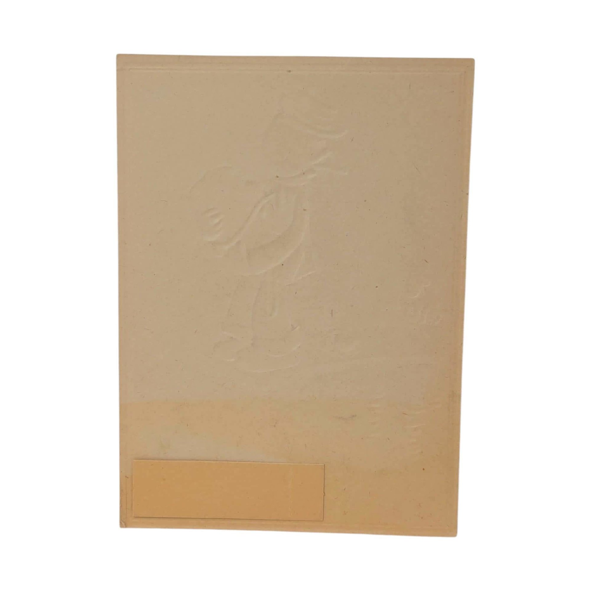 Antique German Litho Dark Valentine Postcard