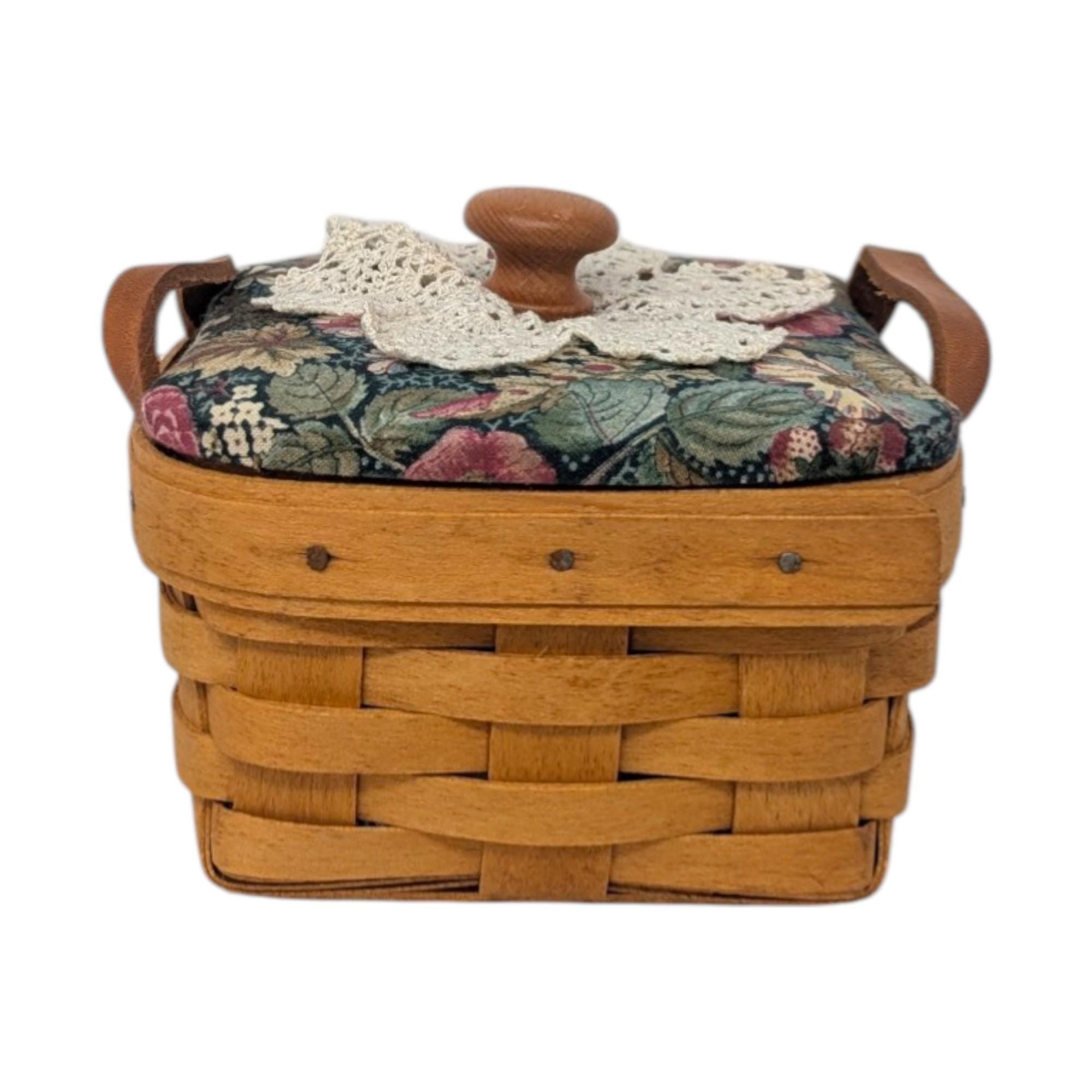 1995 Longaberger Sweet Basil Basket