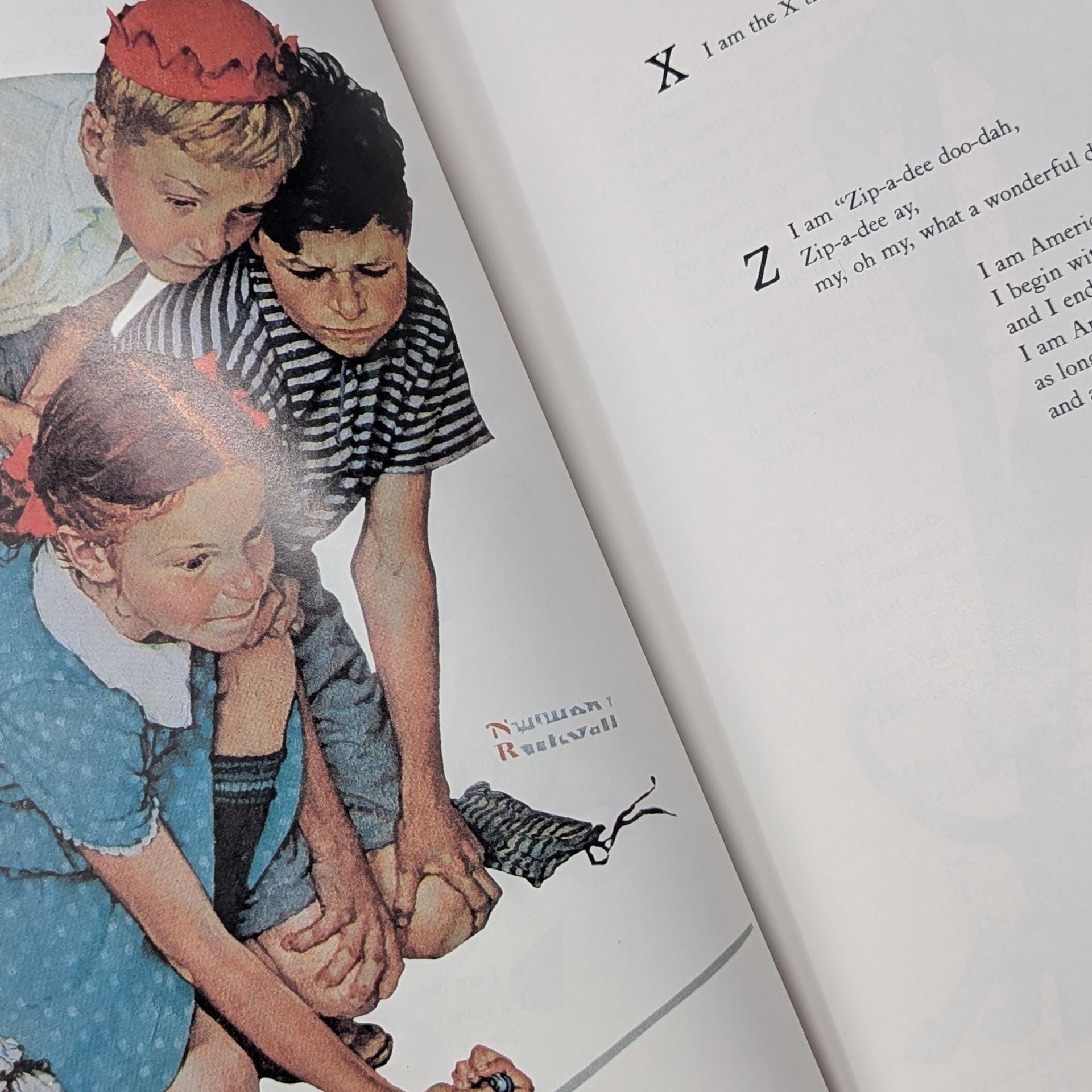 1985 Norman Rockwell's Patriotic Times