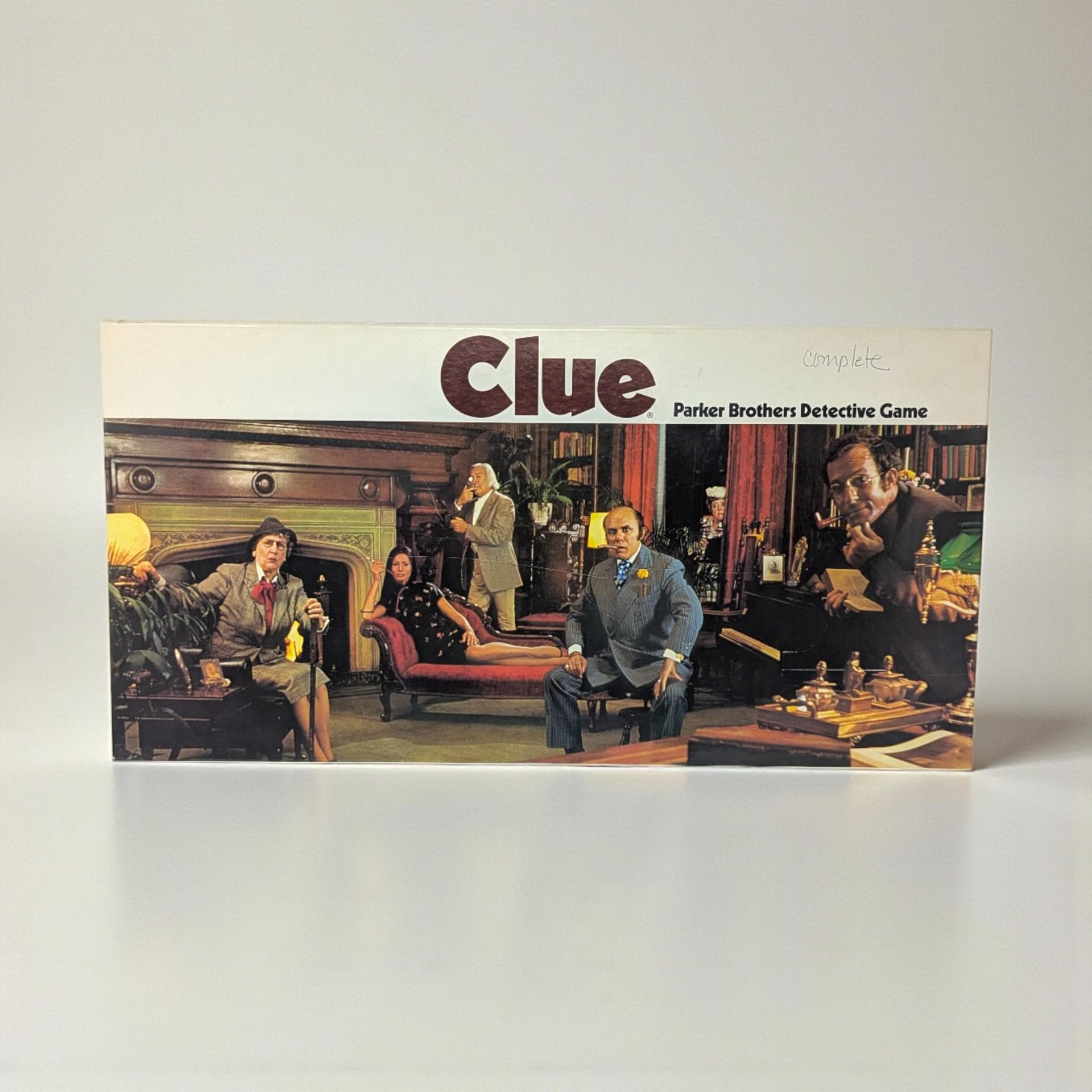 1972 Clue Parker Brothers Detective Game