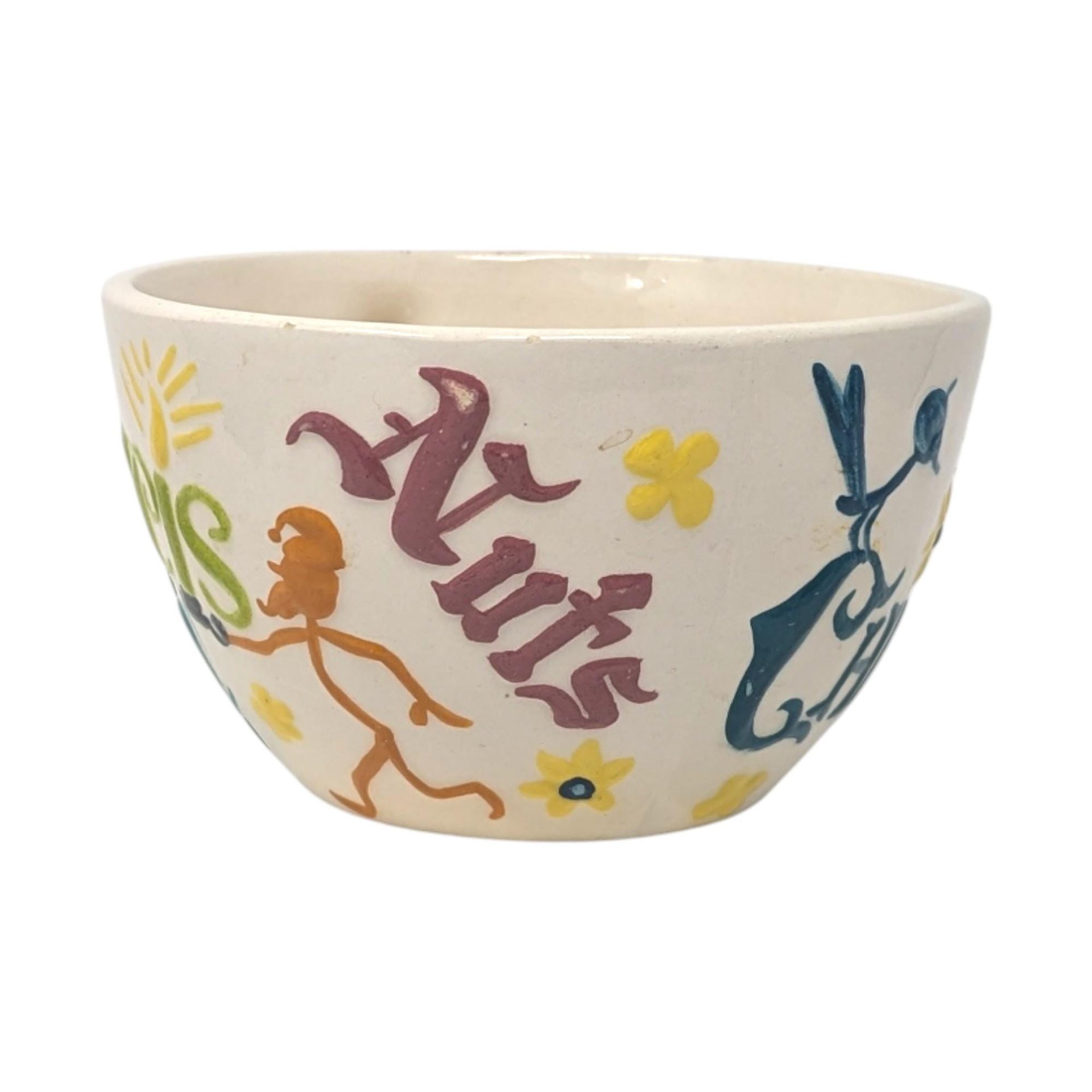 1976 Pop Chips Handpainted Ceramic Mug