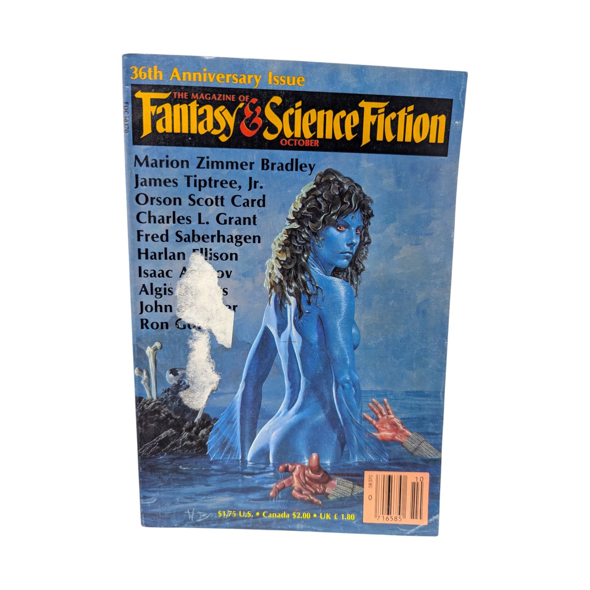 Set of 6 Vintage Fantasy and Science Fiction Magazines