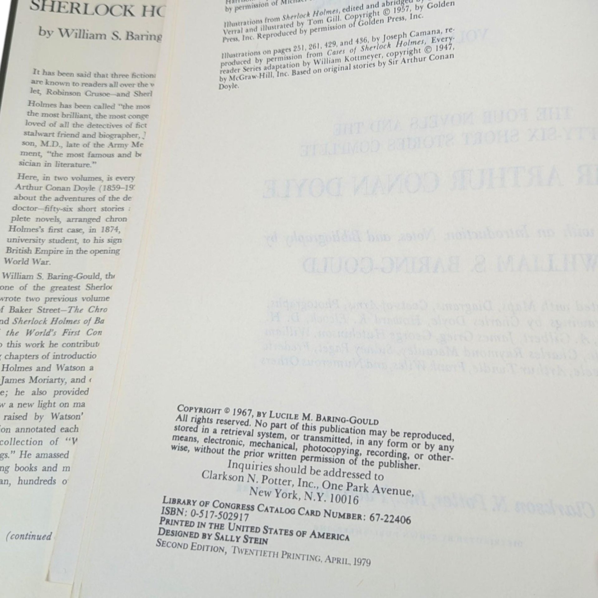 1967 Annotated Sherlock Holmes