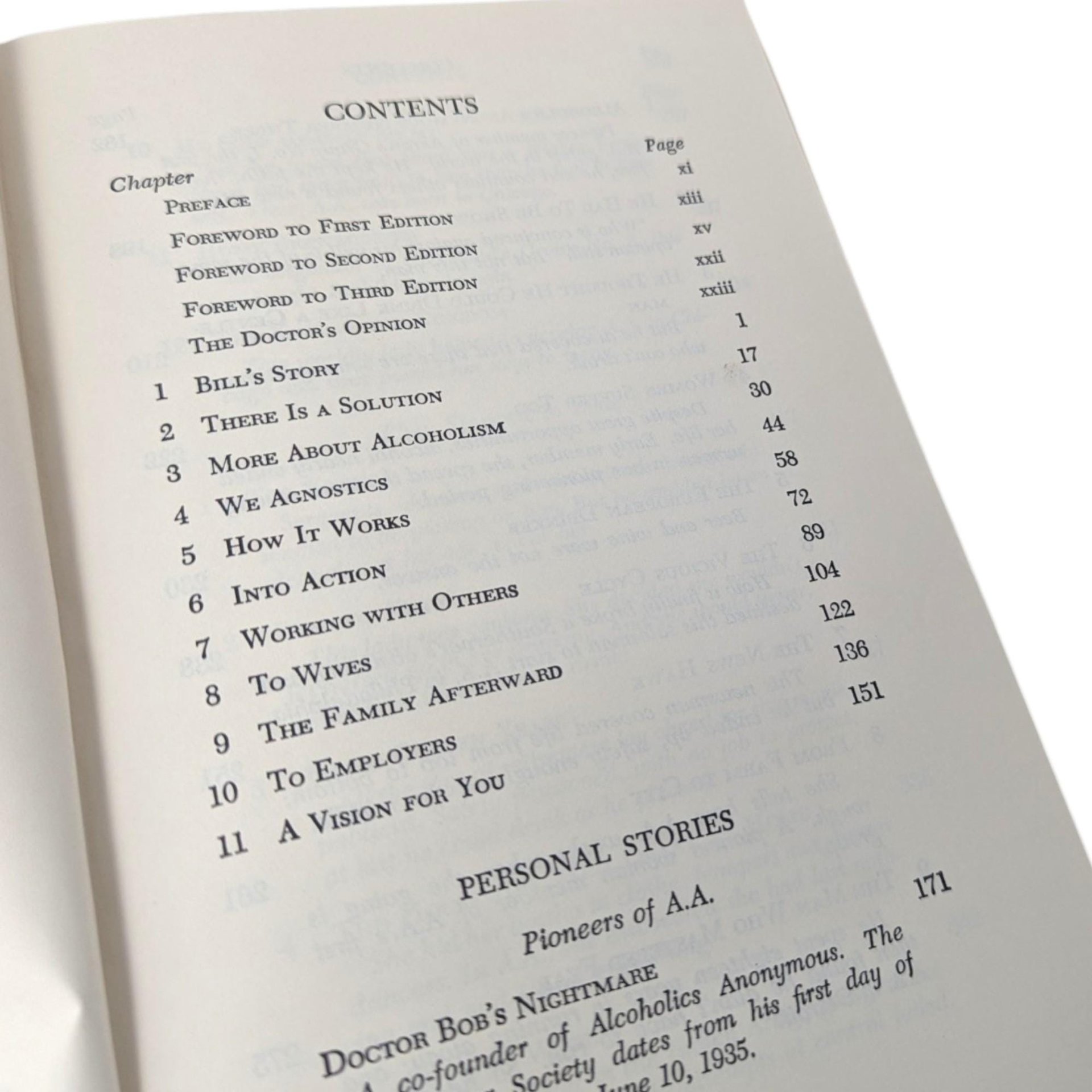 Alcoholics Anonymous Third Edition 1976 Hardcover