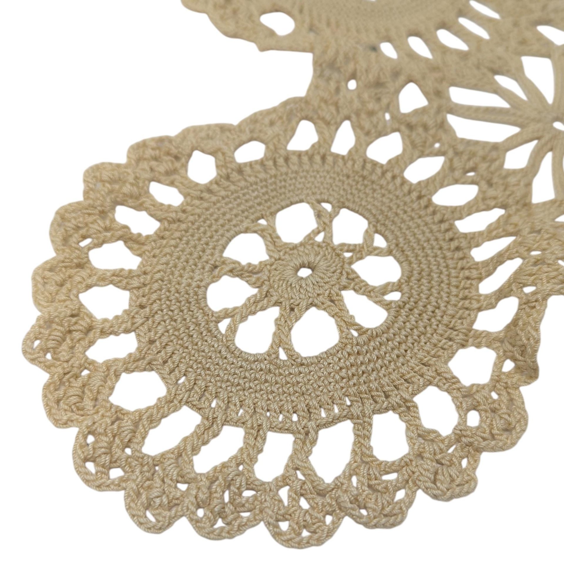 Vintage Mixed Crochet Doily Set