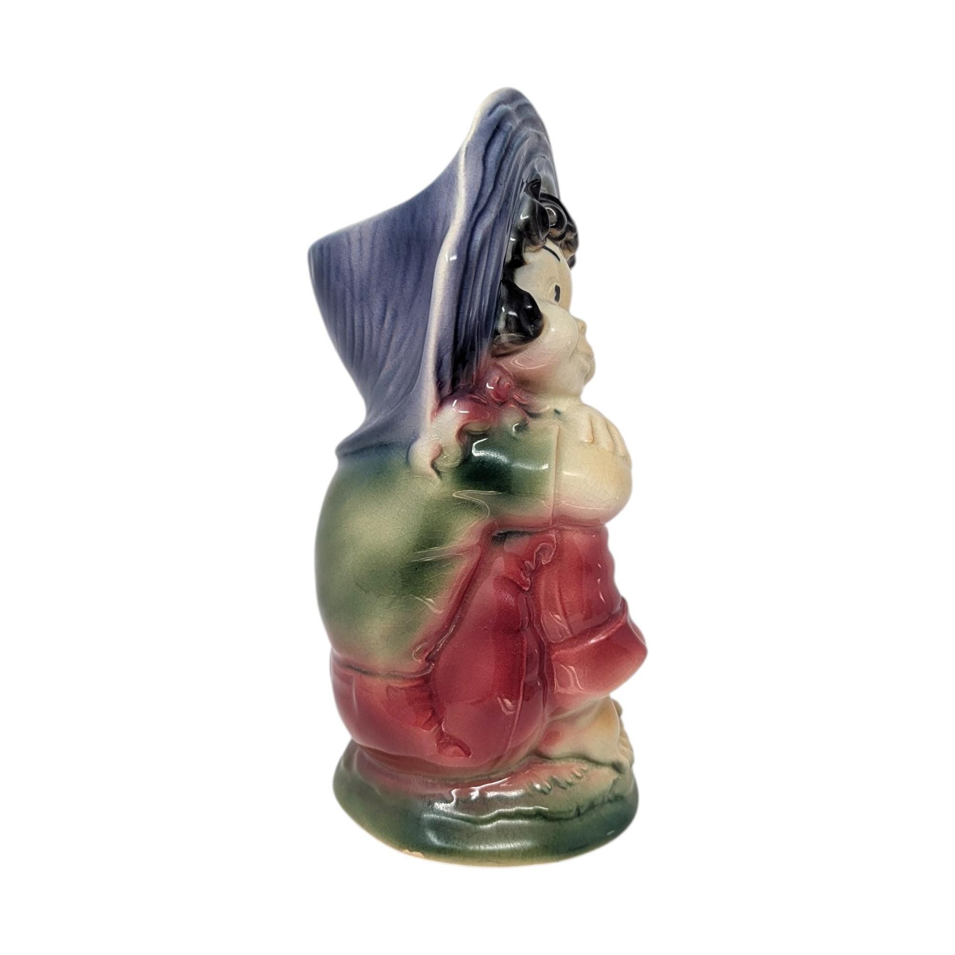 Vintage Royal Copley Chinese Boy Planter