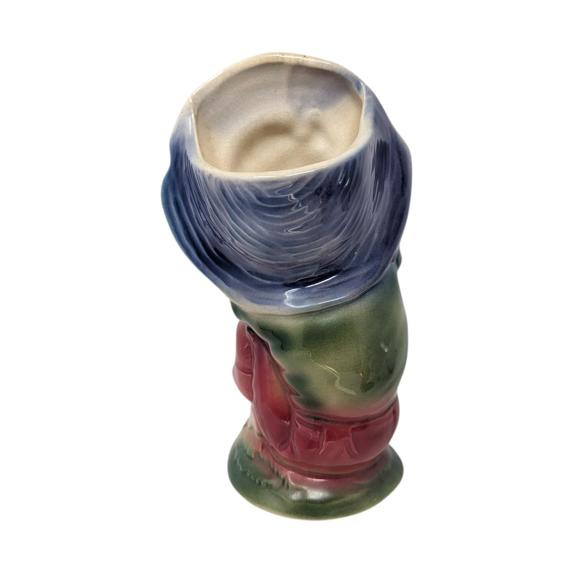 Vintage Royal Copley Chinese Boy Planter