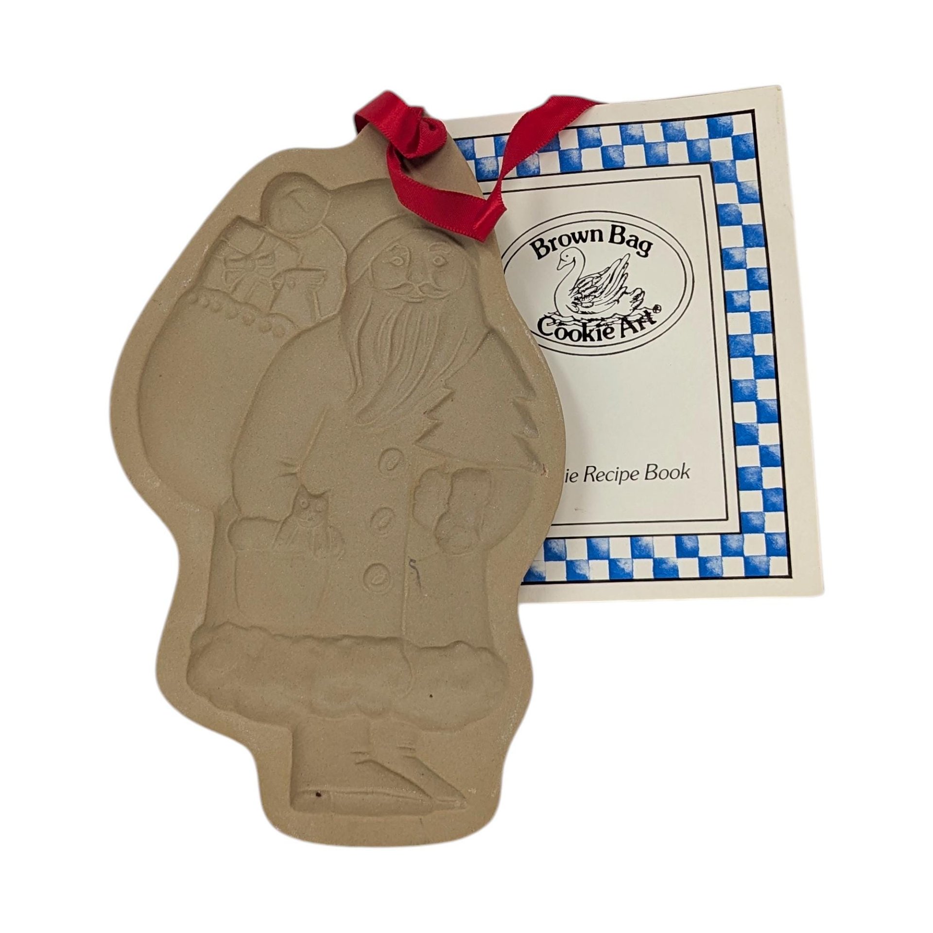 1983 Brown Bag Cookie Art Shortbread Mold