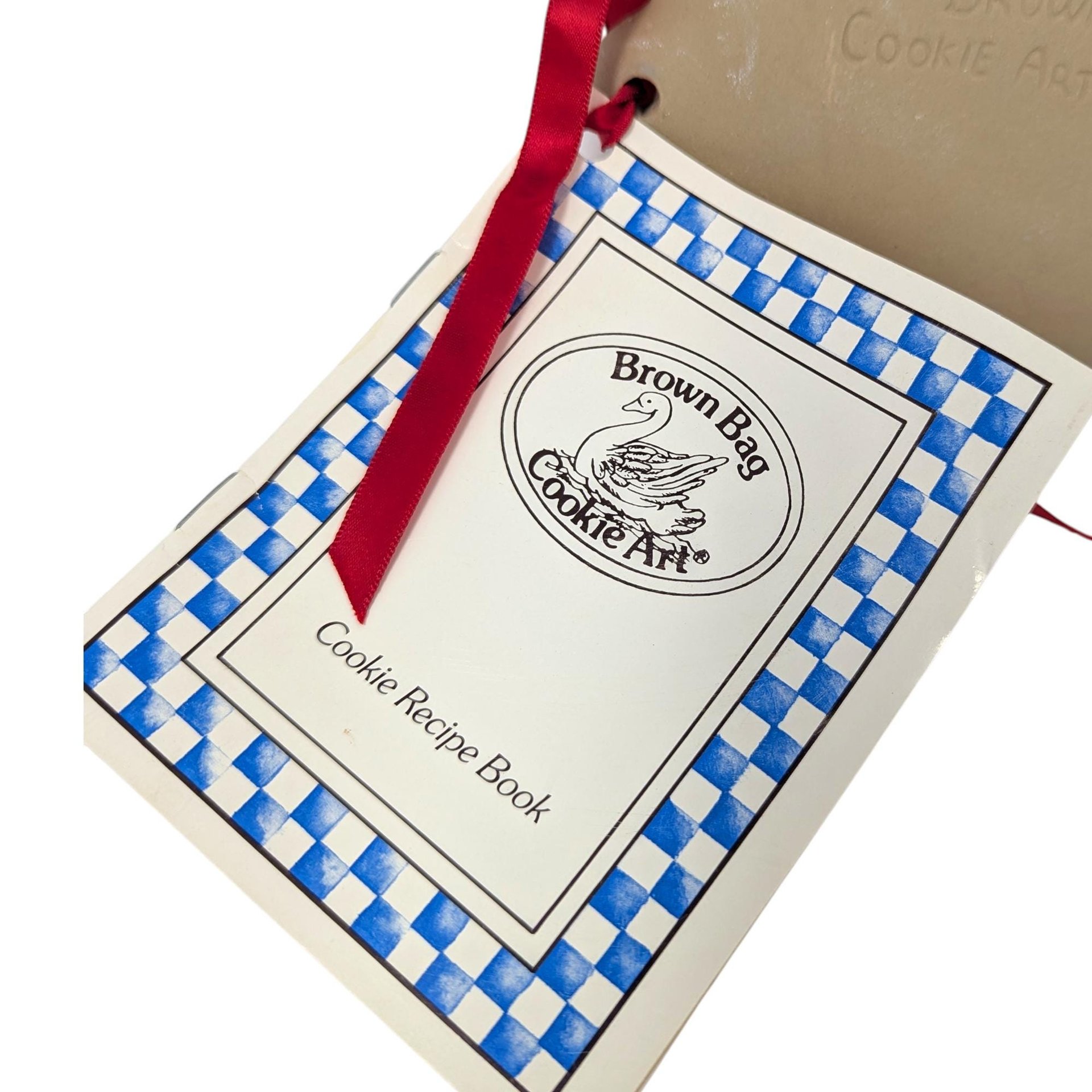 1983 Brown Bag Cookie Art Shortbread Mold