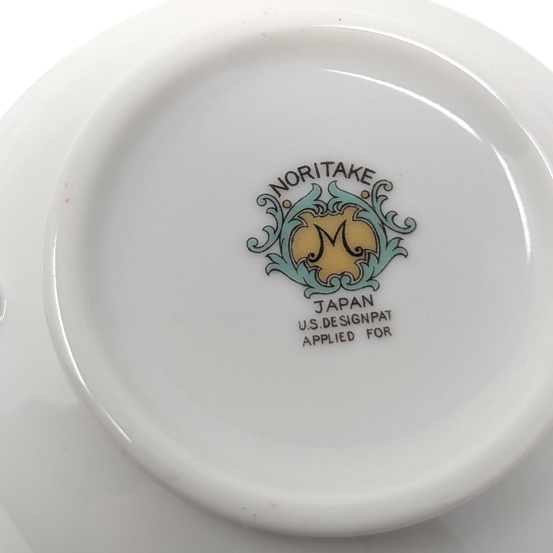 Vintage Noritake Soup Cup and Saucer Set of Four