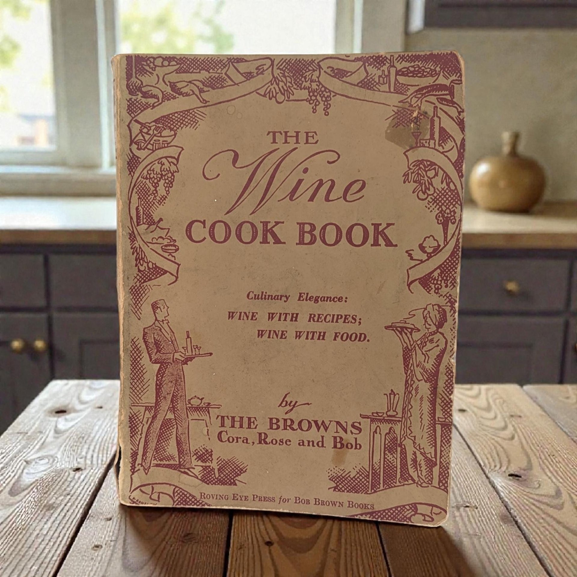 1960 The Wine Cook Book Softcover Edition