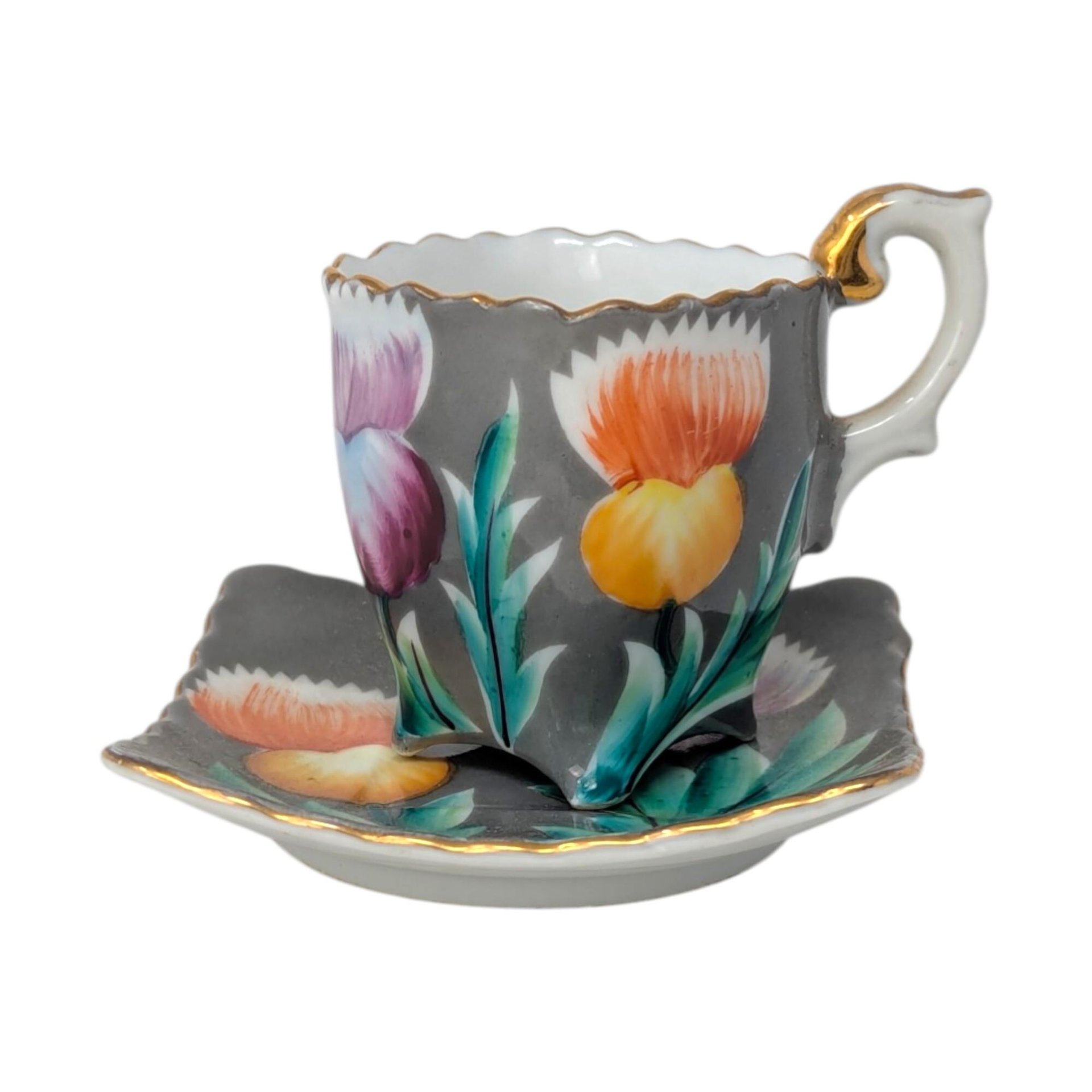 Trimont Occupied Japan Thistle Demitasse
