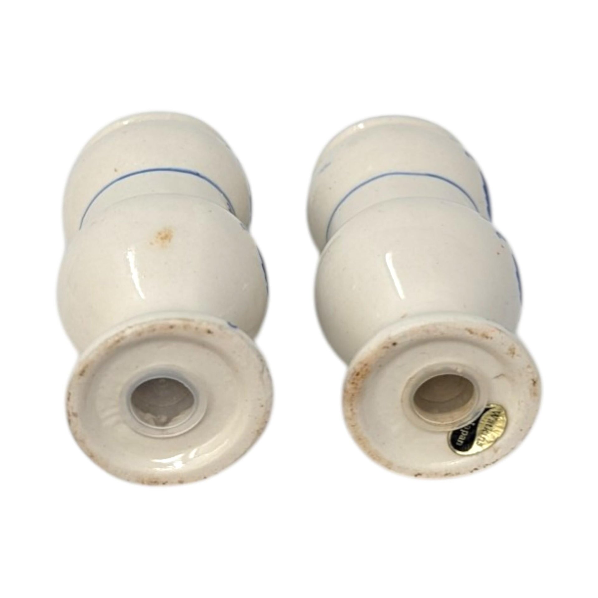 Watkins Blue Onion Salt Pepper Set