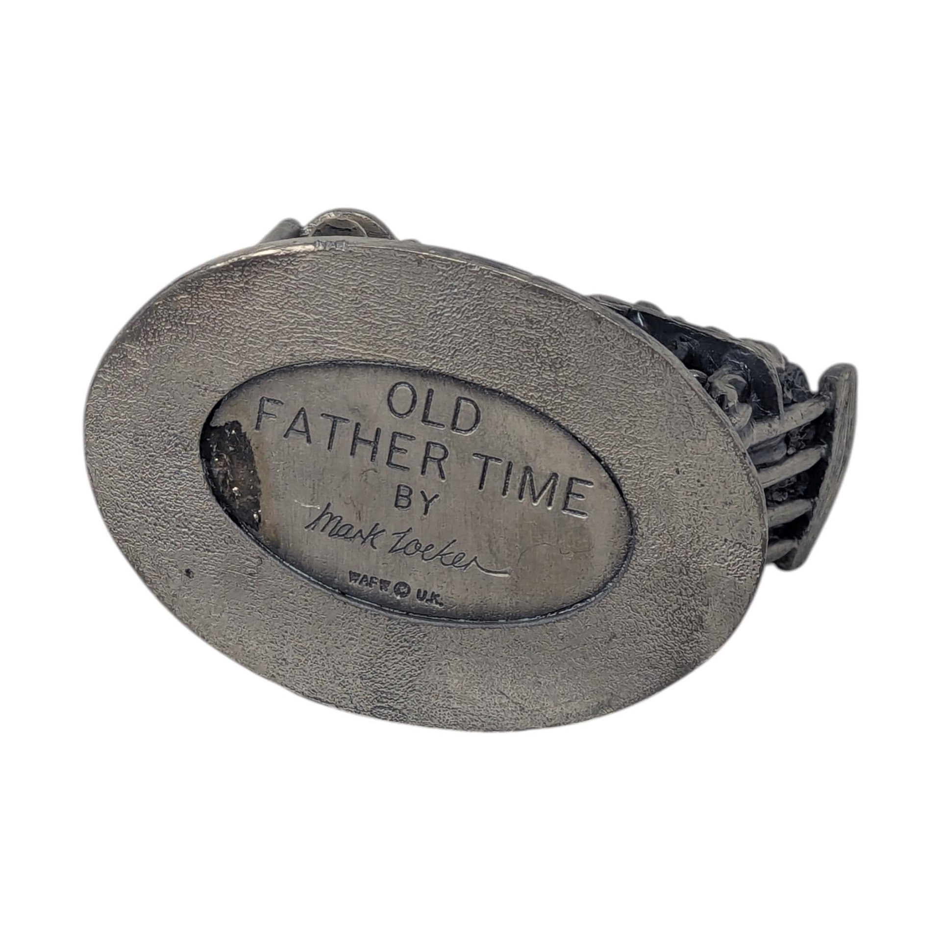 Vintage Tudor Mint Myth & Magic Old Father Time Pewter Figurine