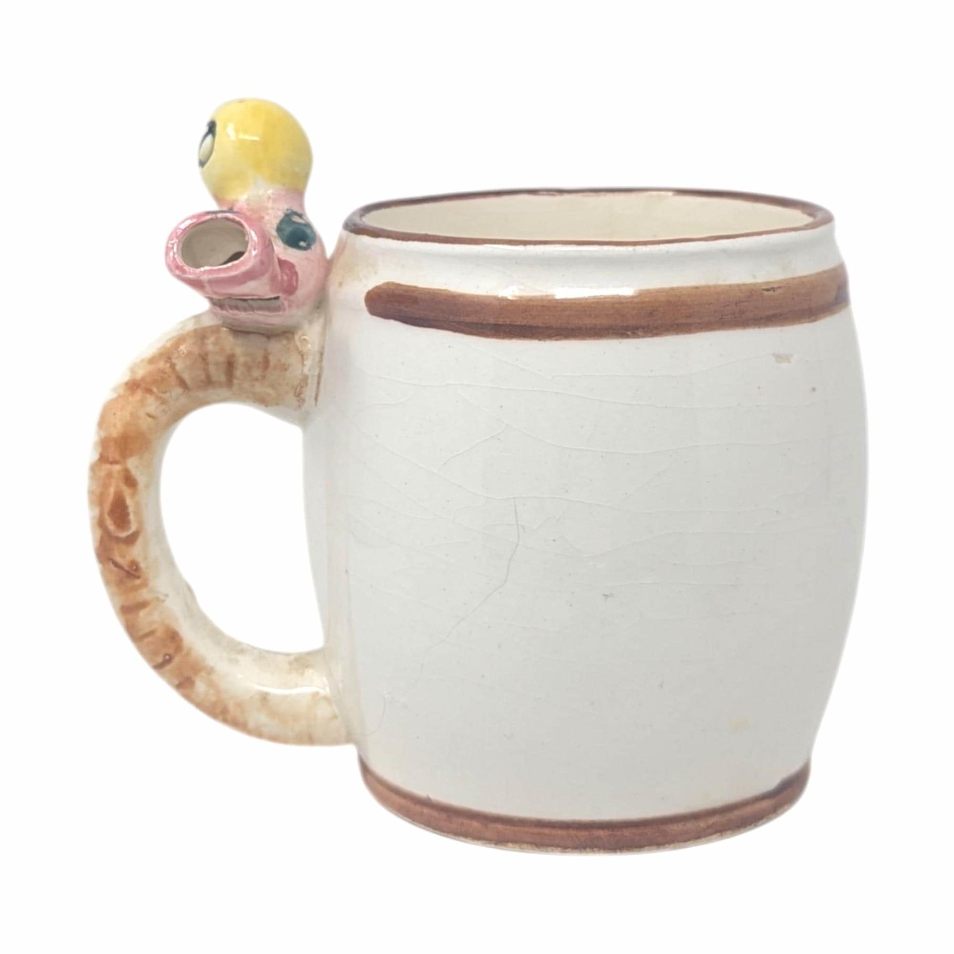 Vintage Whistle for Milk Ceramic Mug